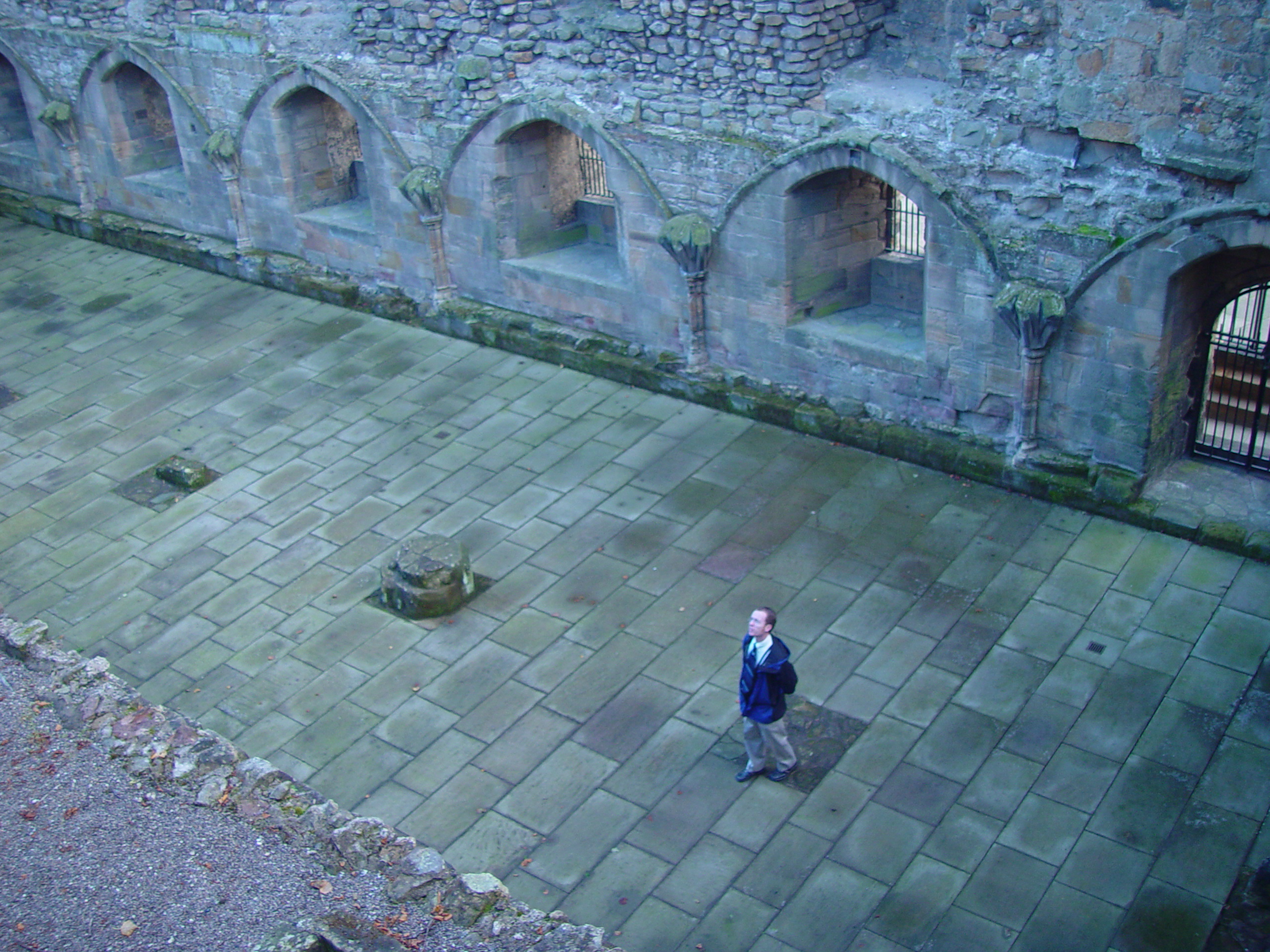 Europe Trip 2005 - Scotland Day 2 (Dunfermline Abbey, Loch Leven Castle, Kirkmichael (The Log Cabin Hotel))