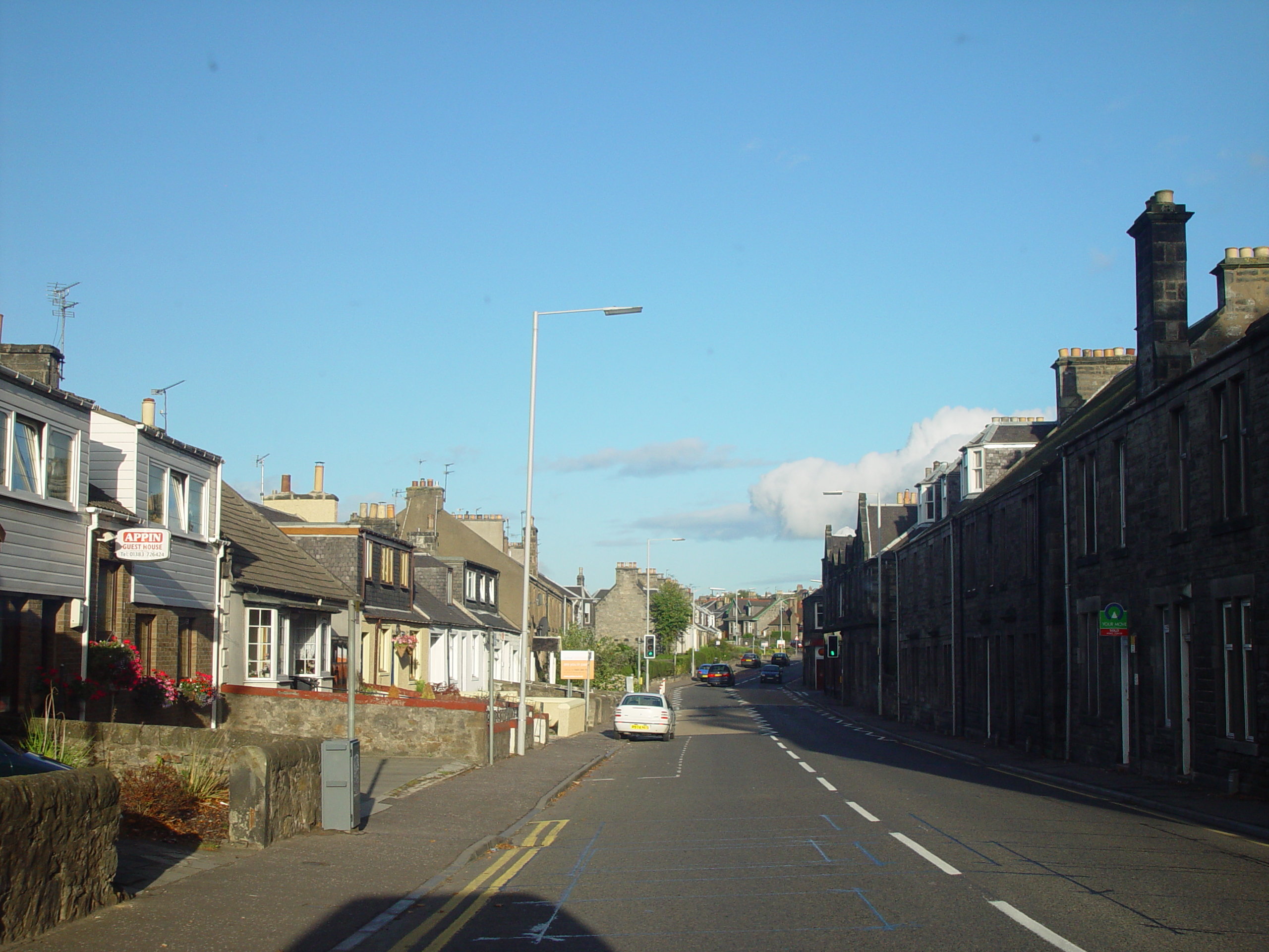 Europe Trip 2005 - Scotland Day 2 (Dunfermline Abbey, Loch Leven Castle, Kirkmichael (The Log Cabin Hotel))