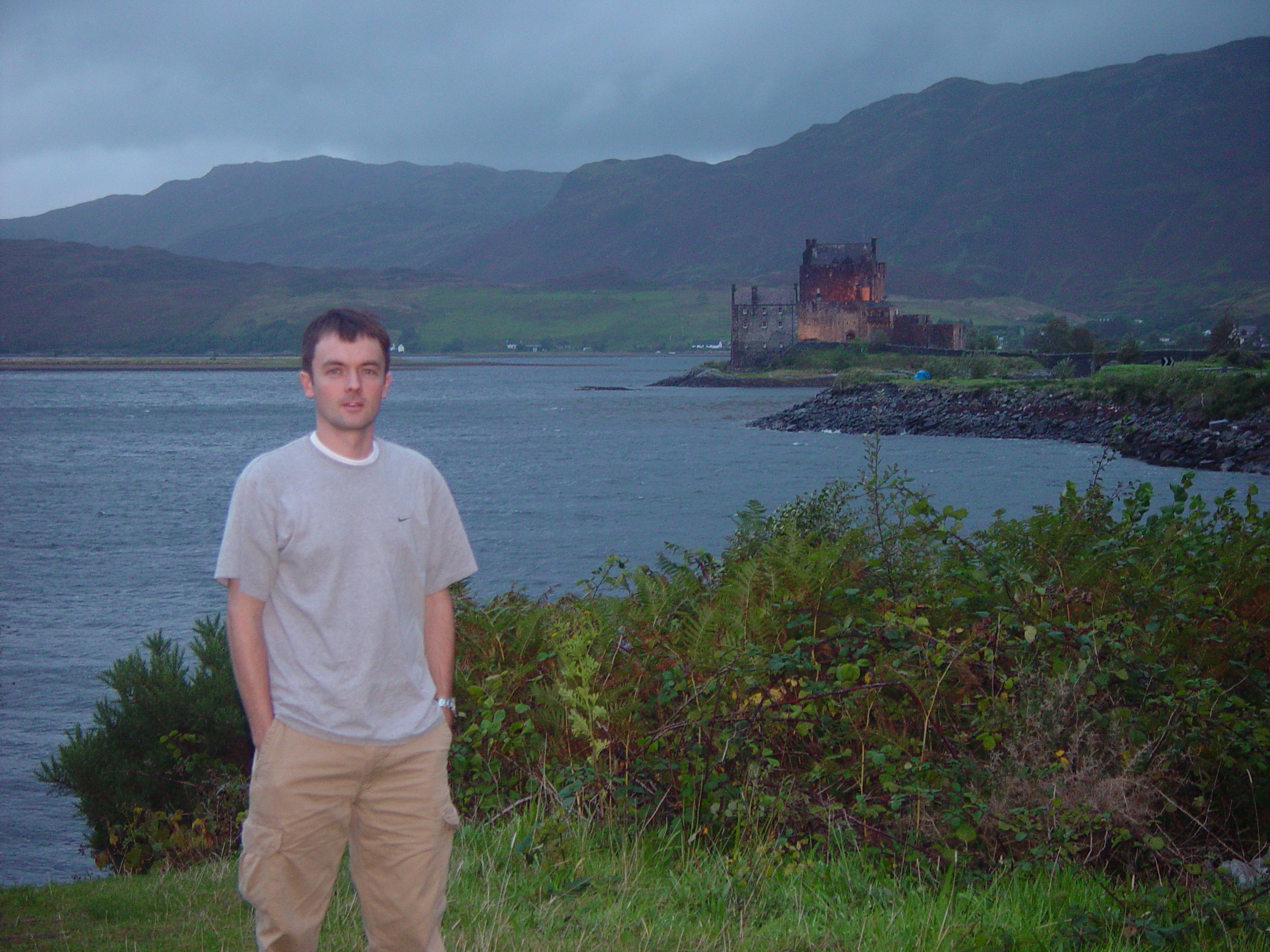 Europe Trip 2005 - Scotland Day 3 (Eilean Donan Castle, The Isle of Skye Bridge, Portree (The Pink Guest House))