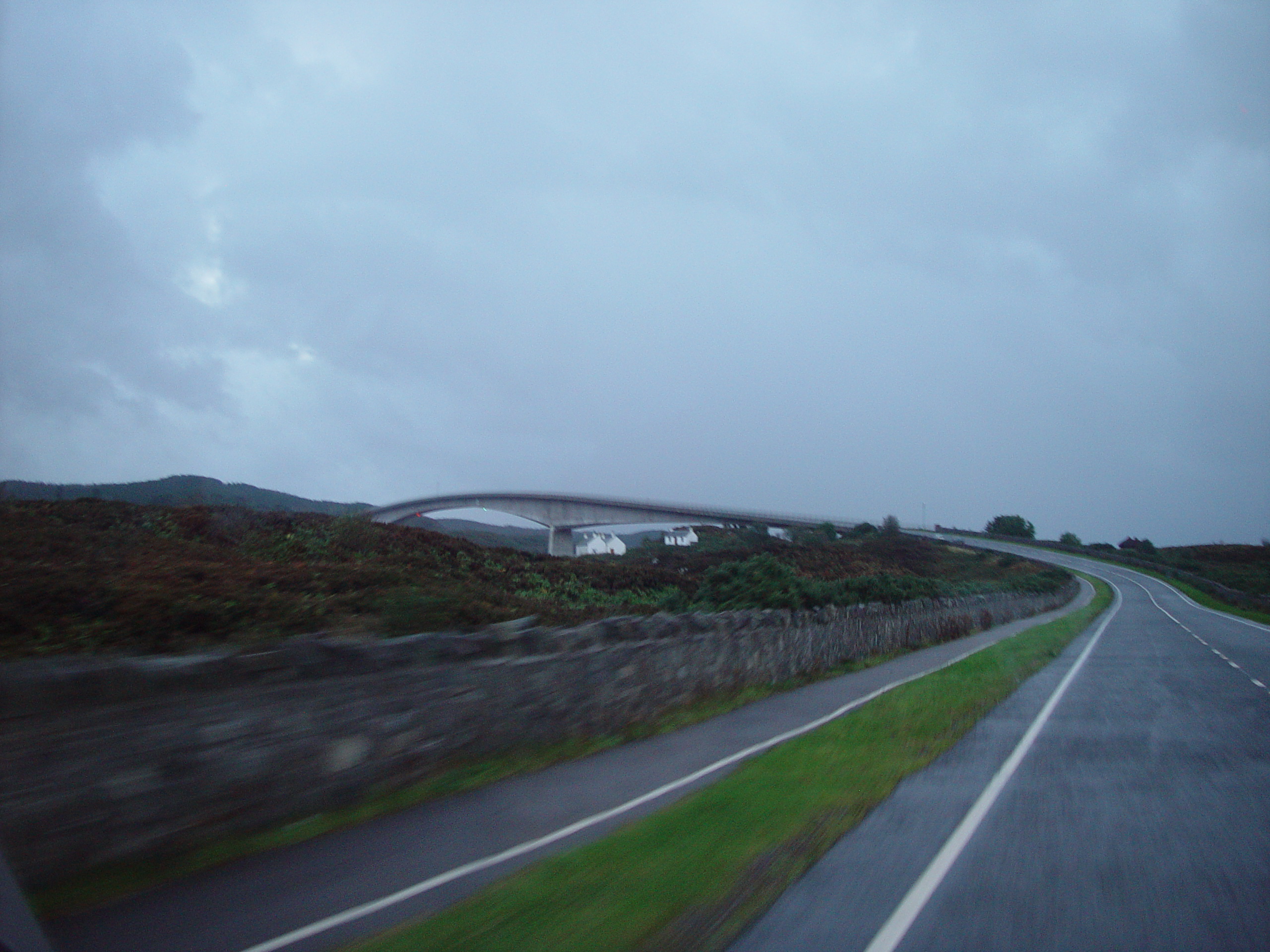 Europe Trip 2005 - Scotland Day 3 (Eilean Donan Castle, The Isle of Skye Bridge, Portree (The Pink Guest House))