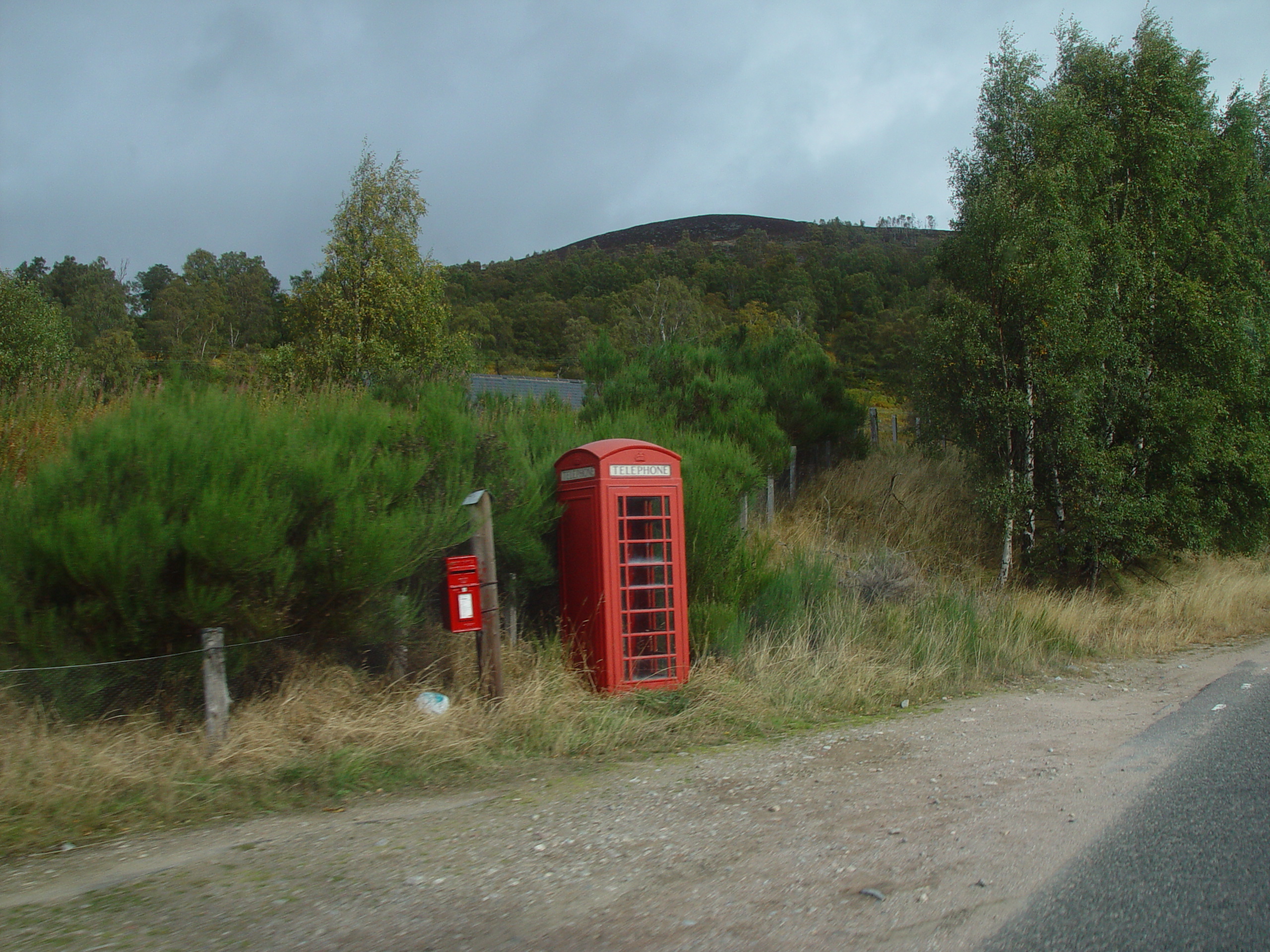 Europe Trip 2005 - Scotland Day 5 (Clunie Lodge (Braemar), Braemar Castle, Glenbuchat Castle, Scottish Highland Cows)