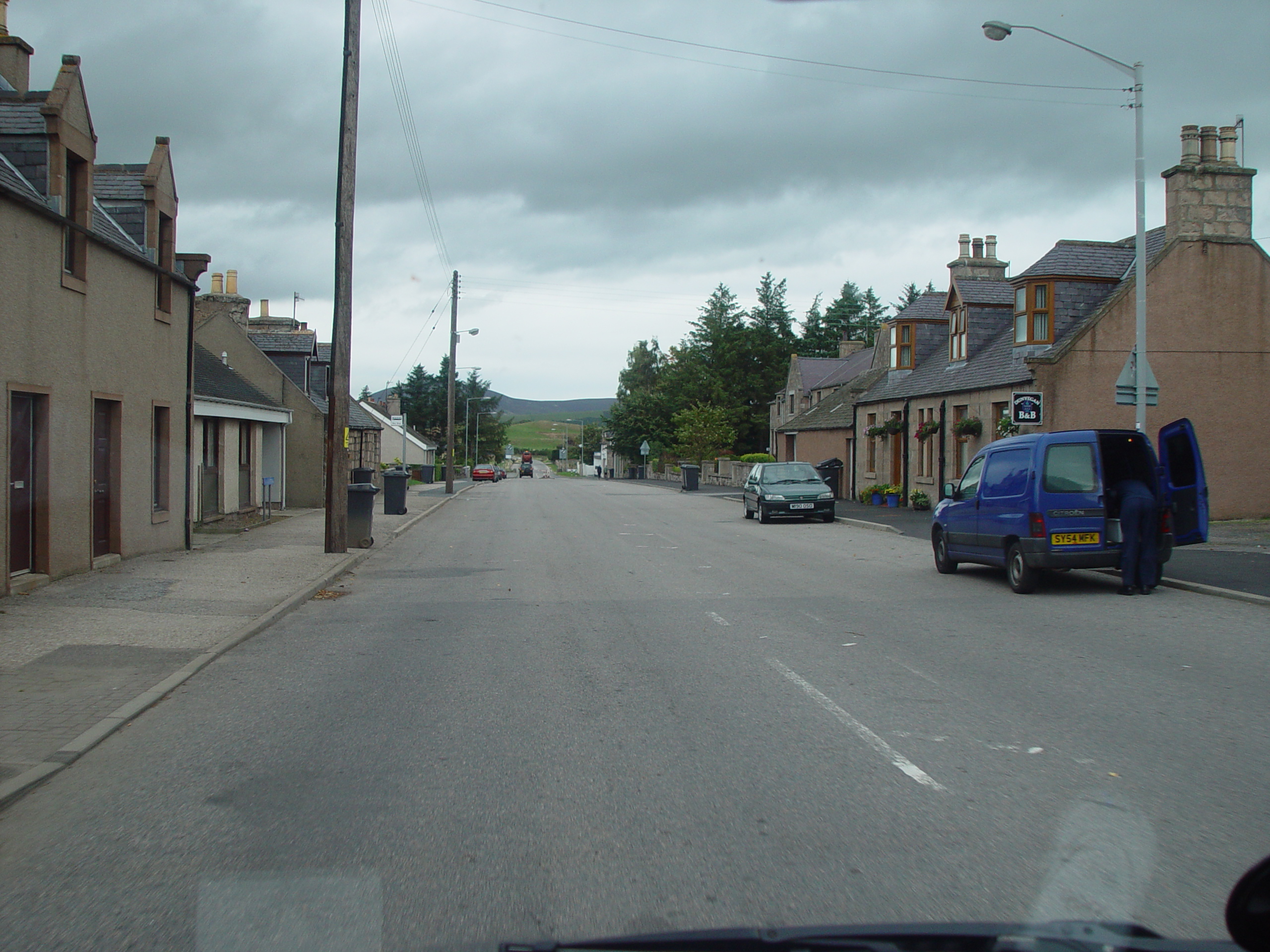 Europe Trip 2005 - Scotland Day 5 (Clunie Lodge (Braemar), Braemar Castle, Glenbuchat Castle, Scottish Highland Cows)