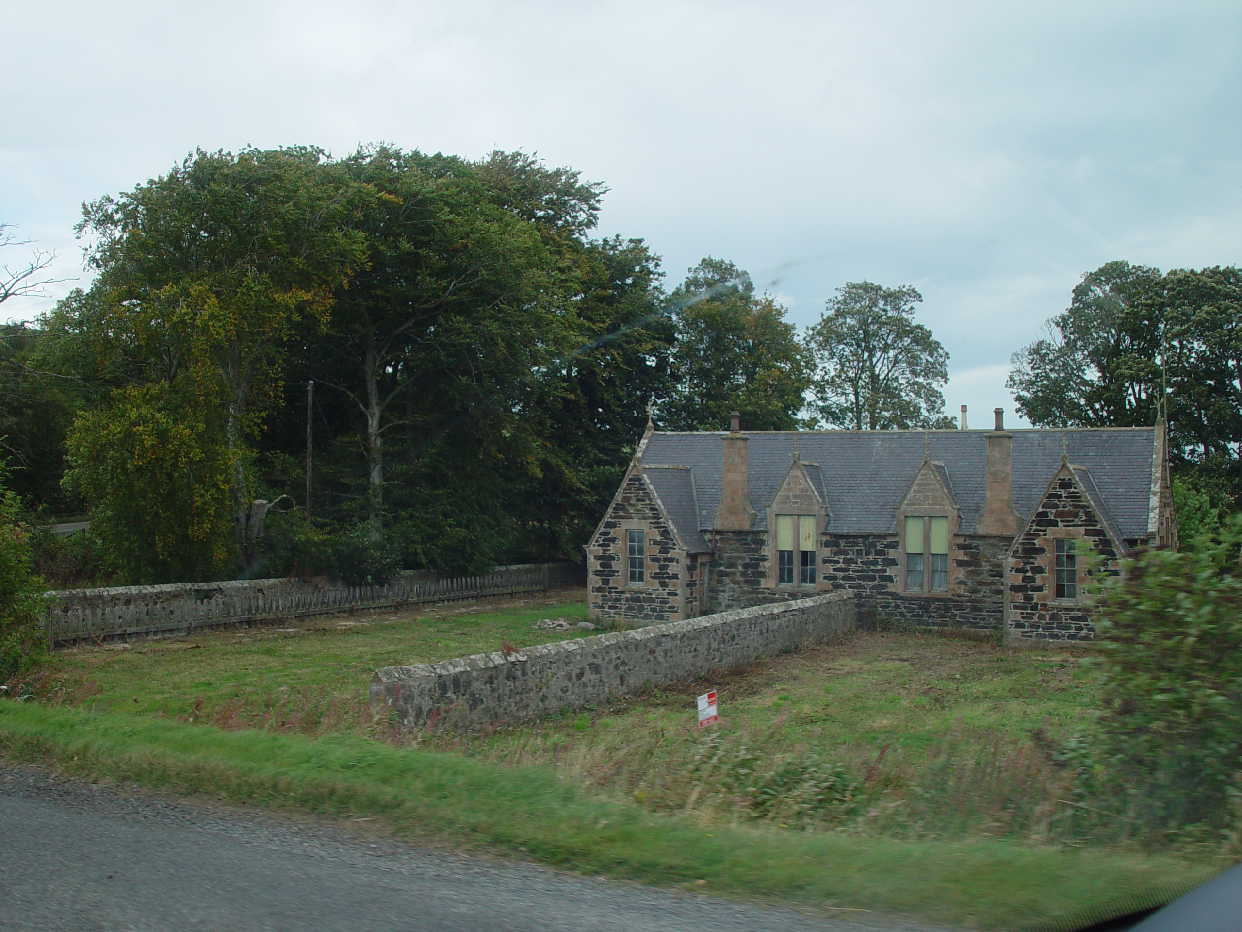 Europe Trip 2005 - Scotland Day 5 (Clunie Lodge (Braemar), Braemar Castle, Glenbuchat Castle, Scottish Highland Cows)