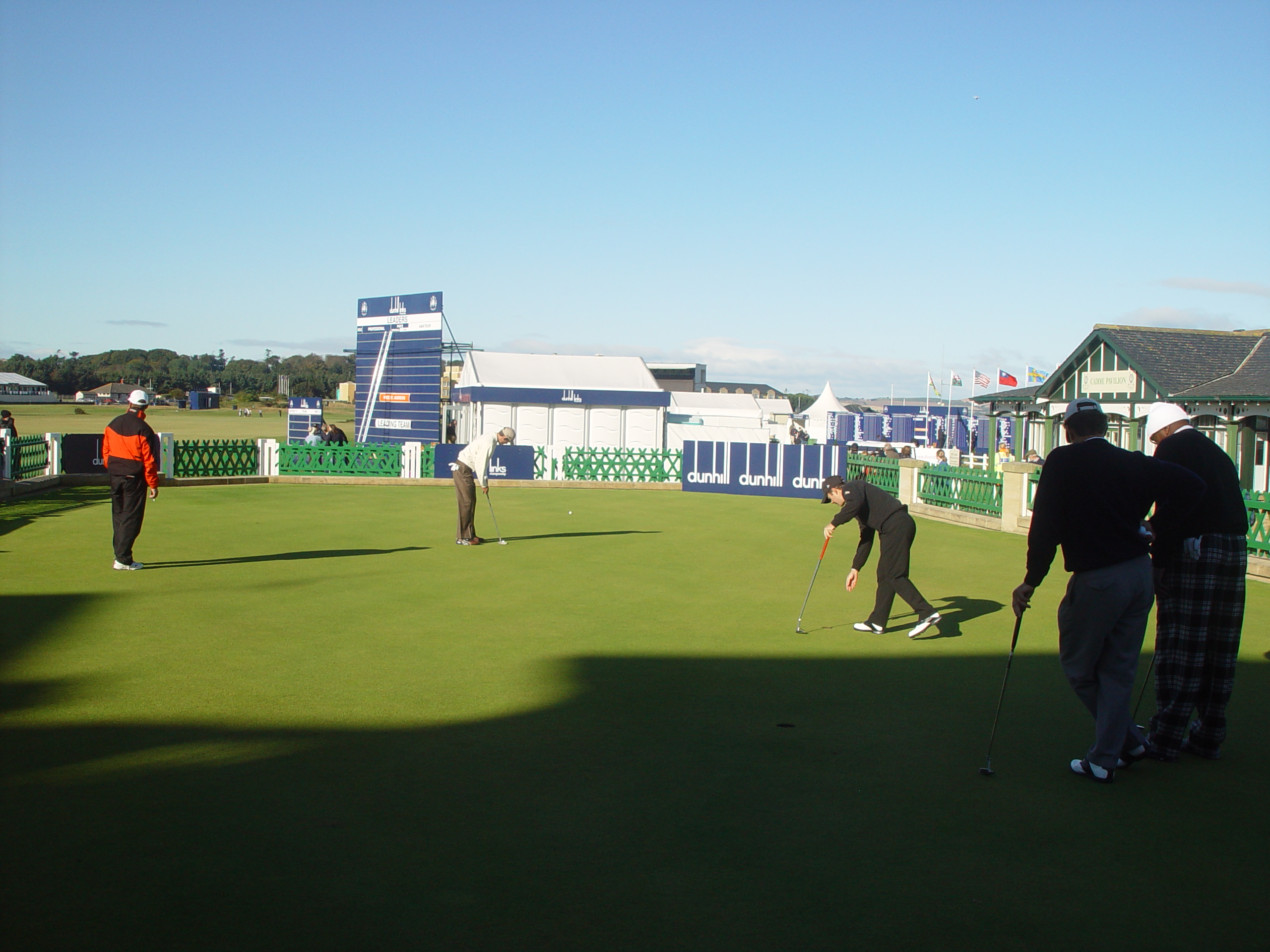 Europe Trip 2005 - Scotland Day 6 (St. Andrews: Old Course, Ahmad Rashad, Dunhill Links, St. Andrews Cathedral)