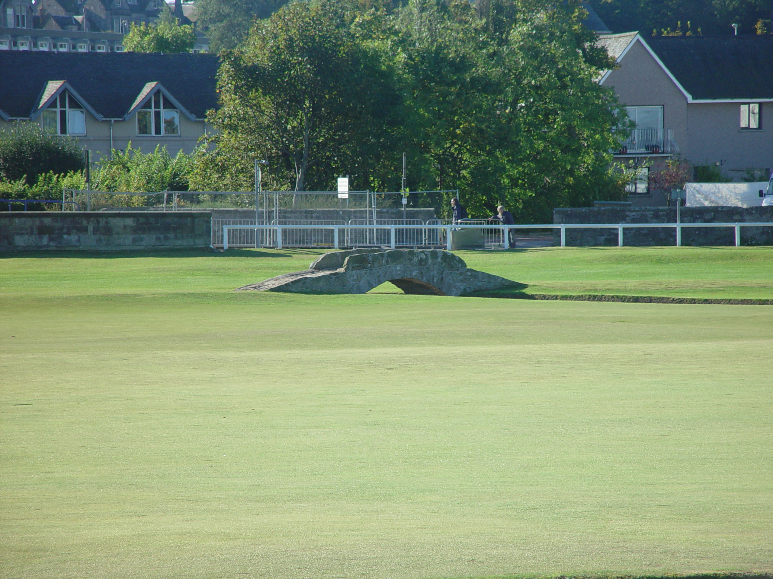 Europe Trip 2005 - Scotland Day 6 (St. Andrews: Old Course, Ahmad Rashad, Dunhill Links, St. Andrews Cathedral)