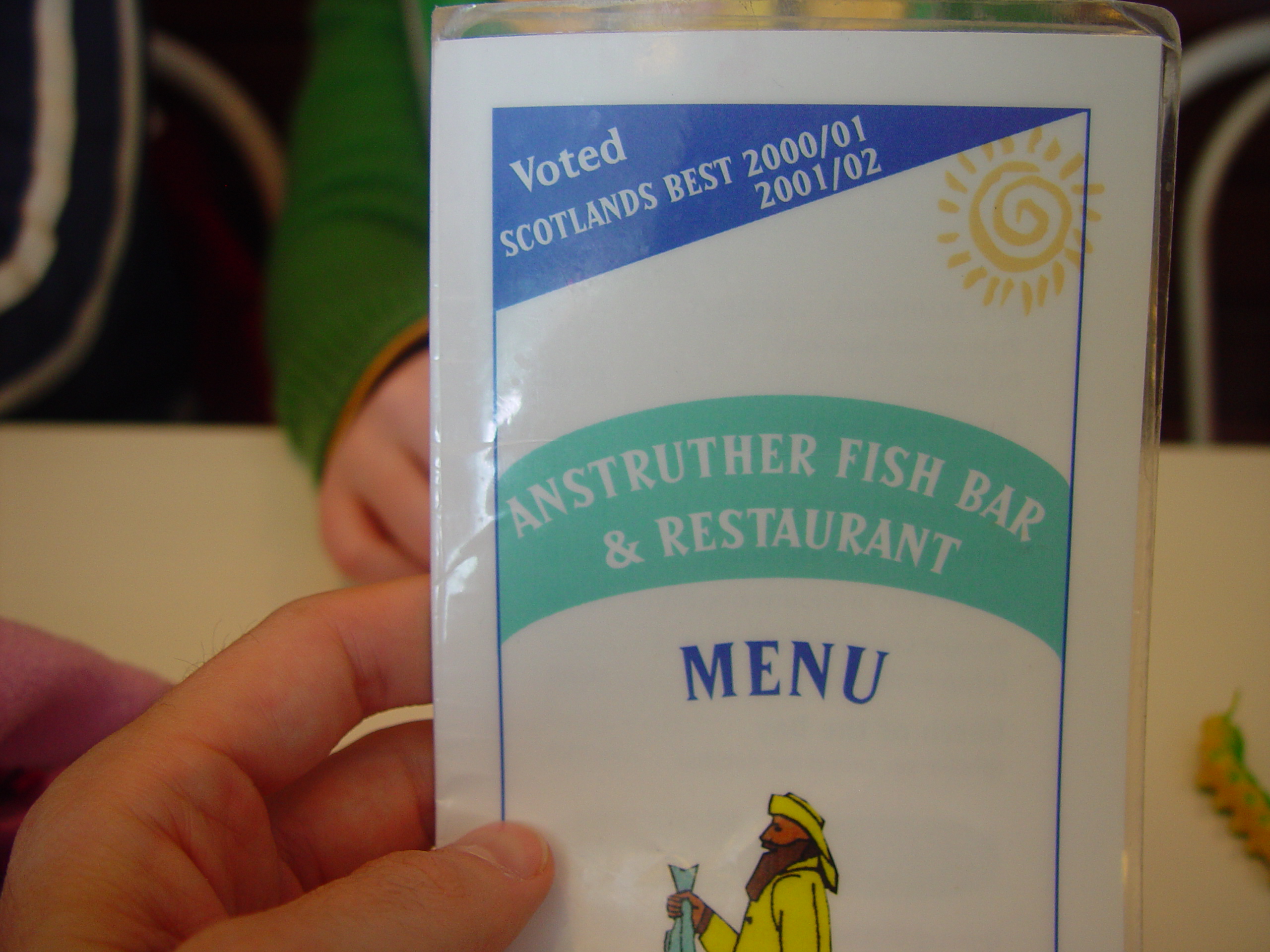 Europe Trip 2005 - Scotland Day 6 (Fish & Chips at the Anstruther Fish Bar, Edinburgh: Edinburgh Castle)