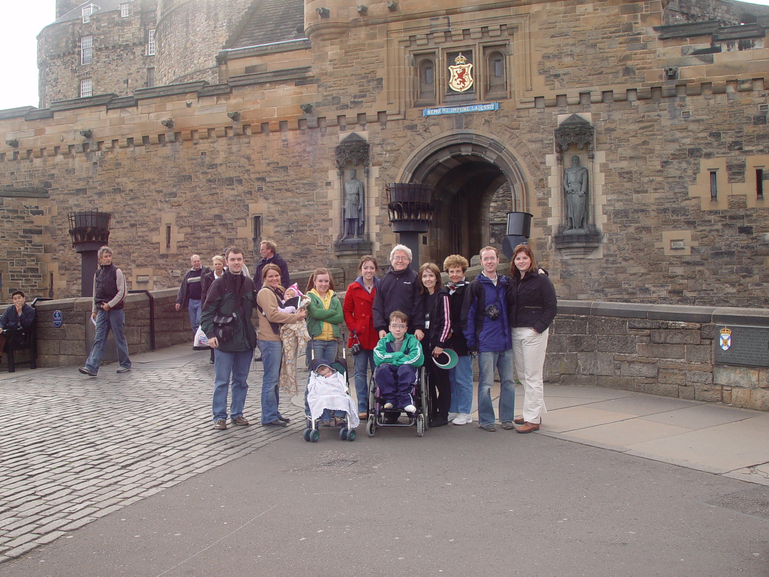 Europe Trip 2005 - Scotland Day 6 (Fish & Chips at the Anstruther Fish Bar, Edinburgh: Edinburgh Castle)