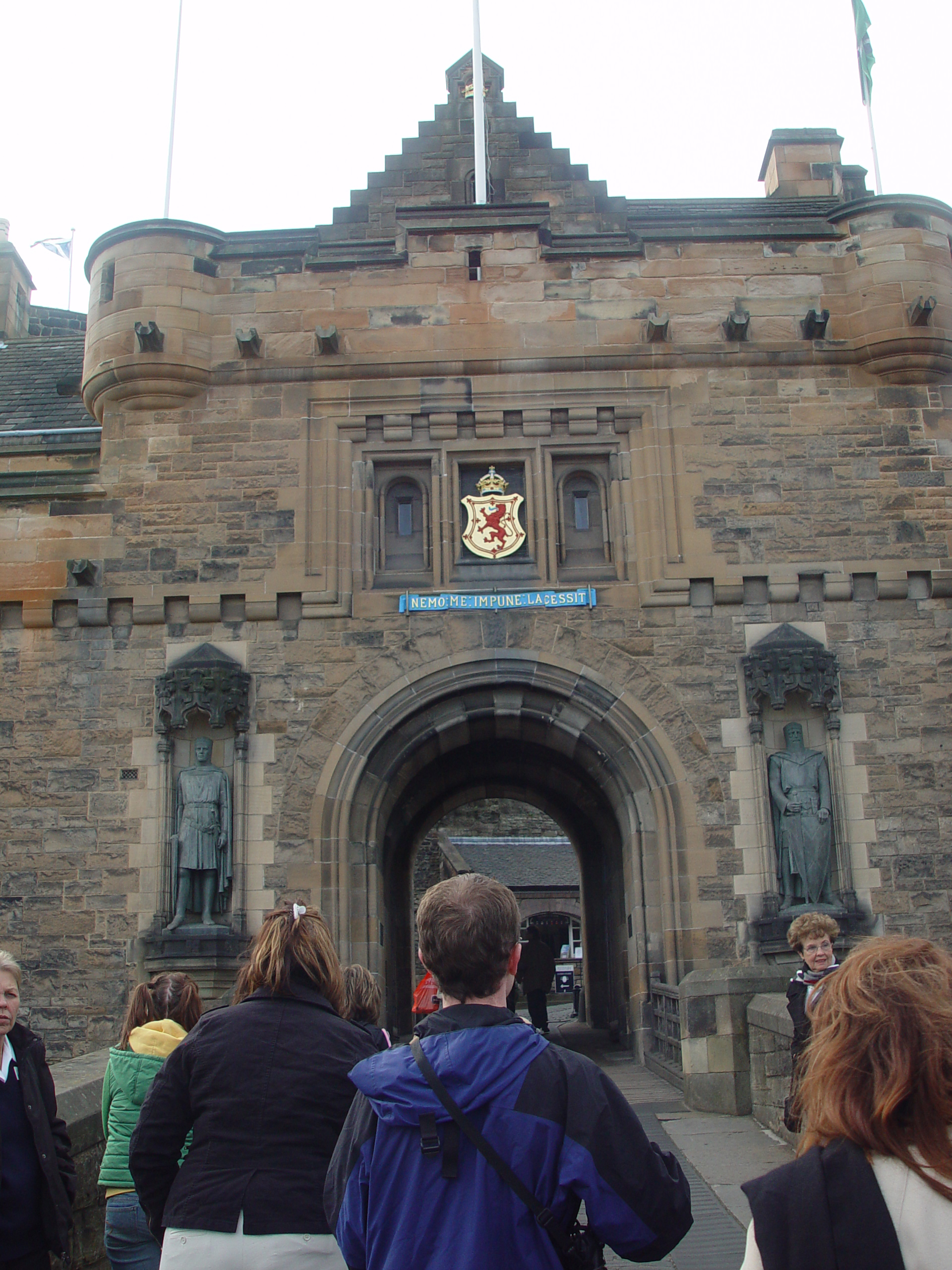 Europe Trip 2005 - Scotland Day 6 (Fish & Chips at the Anstruther Fish Bar, Edinburgh: Edinburgh Castle)