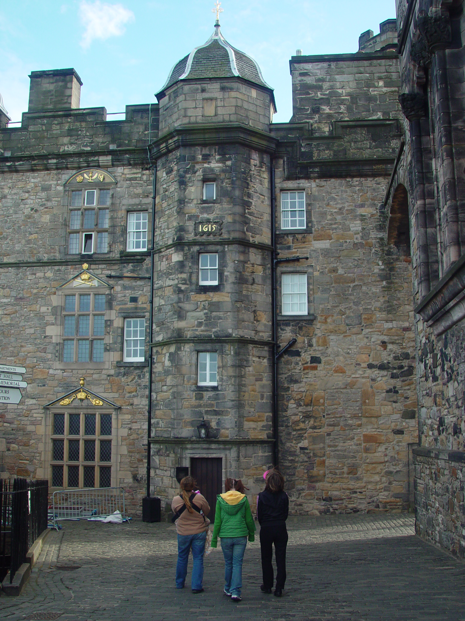 Europe Trip 2005 - Scotland Day 6 (Fish & Chips at the Anstruther Fish Bar, Edinburgh: Edinburgh Castle)