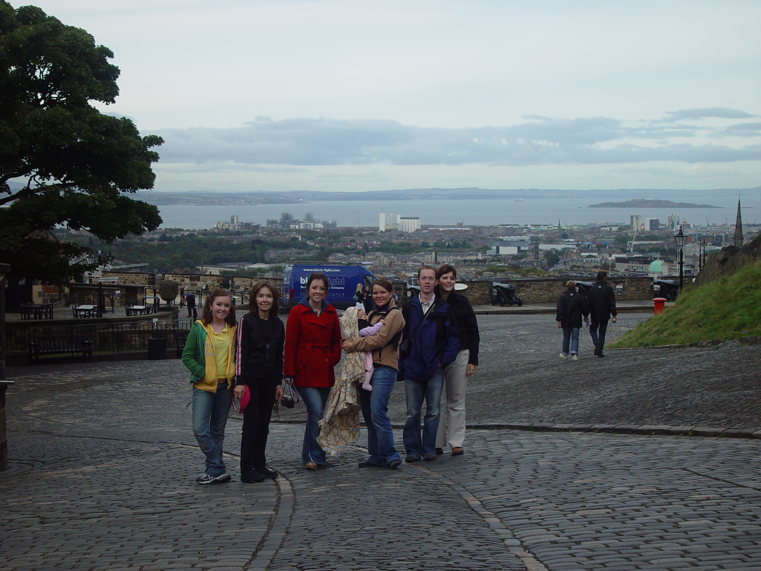 Europe Trip 2005 - Scotland Day 6 (Fish & Chips at the Anstruther Fish Bar, Edinburgh: Edinburgh Castle)