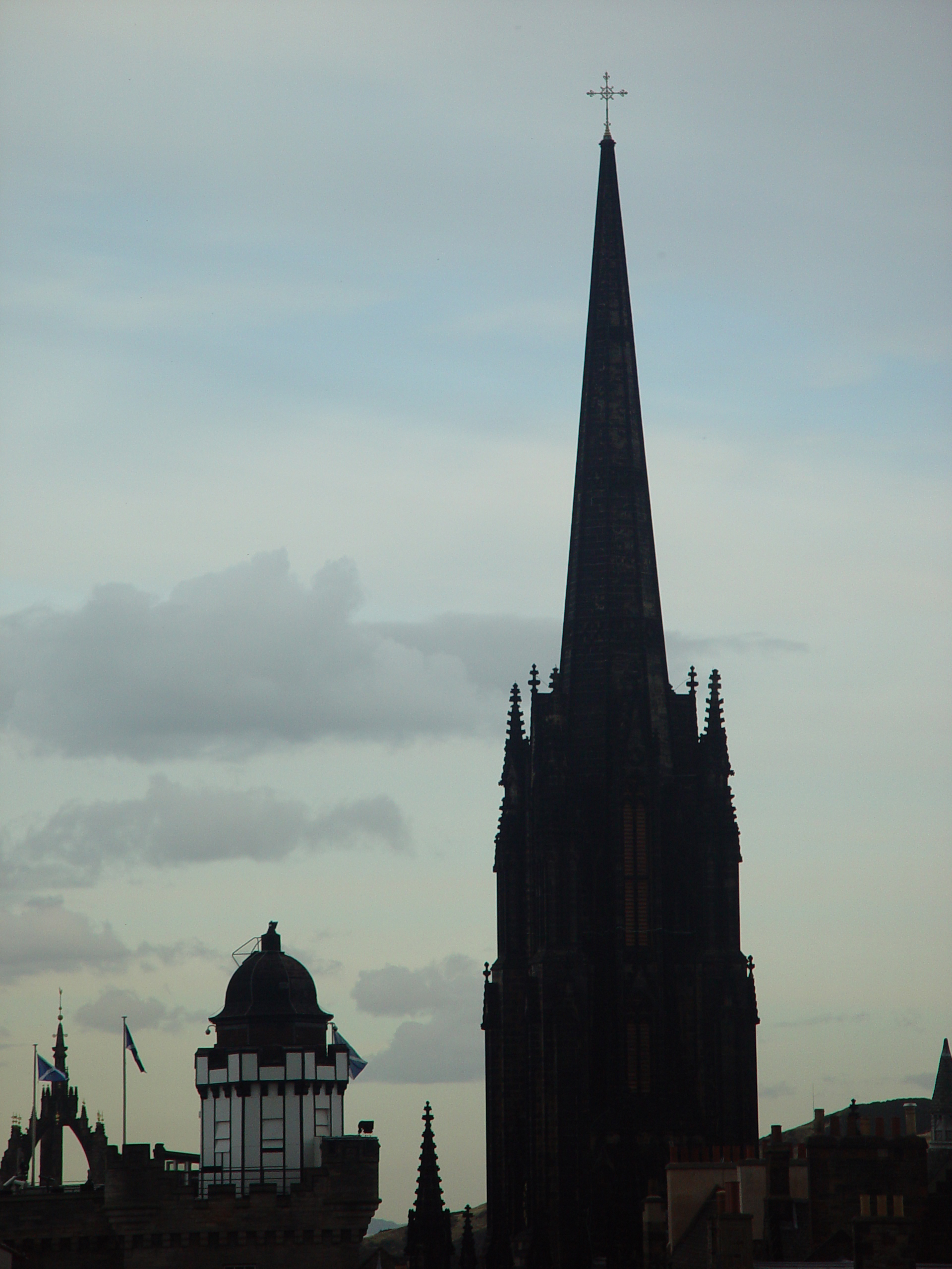 Europe Trip 2005 - Scotland Day 6 (Fish & Chips at the Anstruther Fish Bar, Edinburgh: Edinburgh Castle)