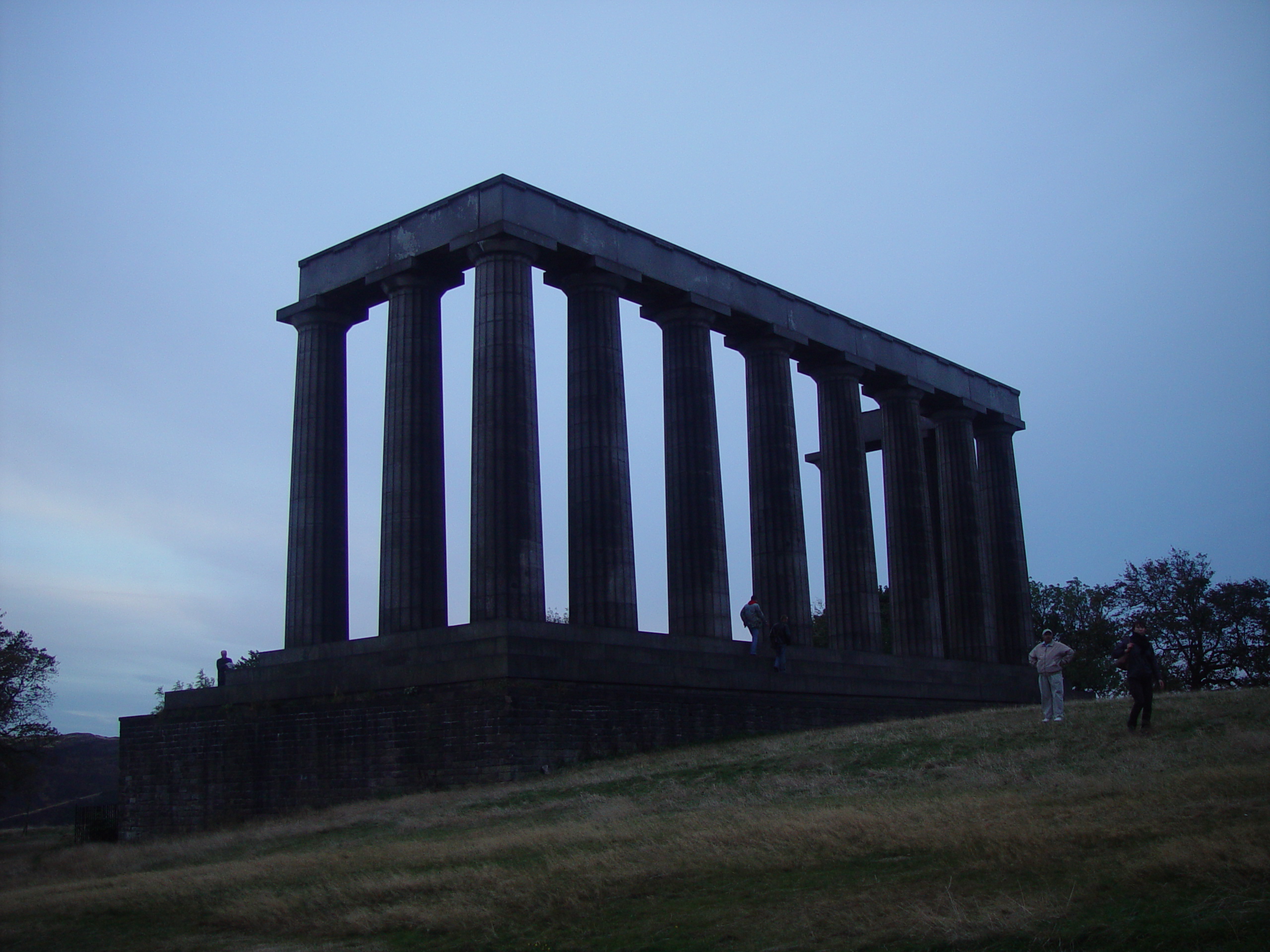 Europe Trip 2005 - Scotland Day 6 (Edinburgh: Calton Hill, Princess Street, Gladstone Guest House)