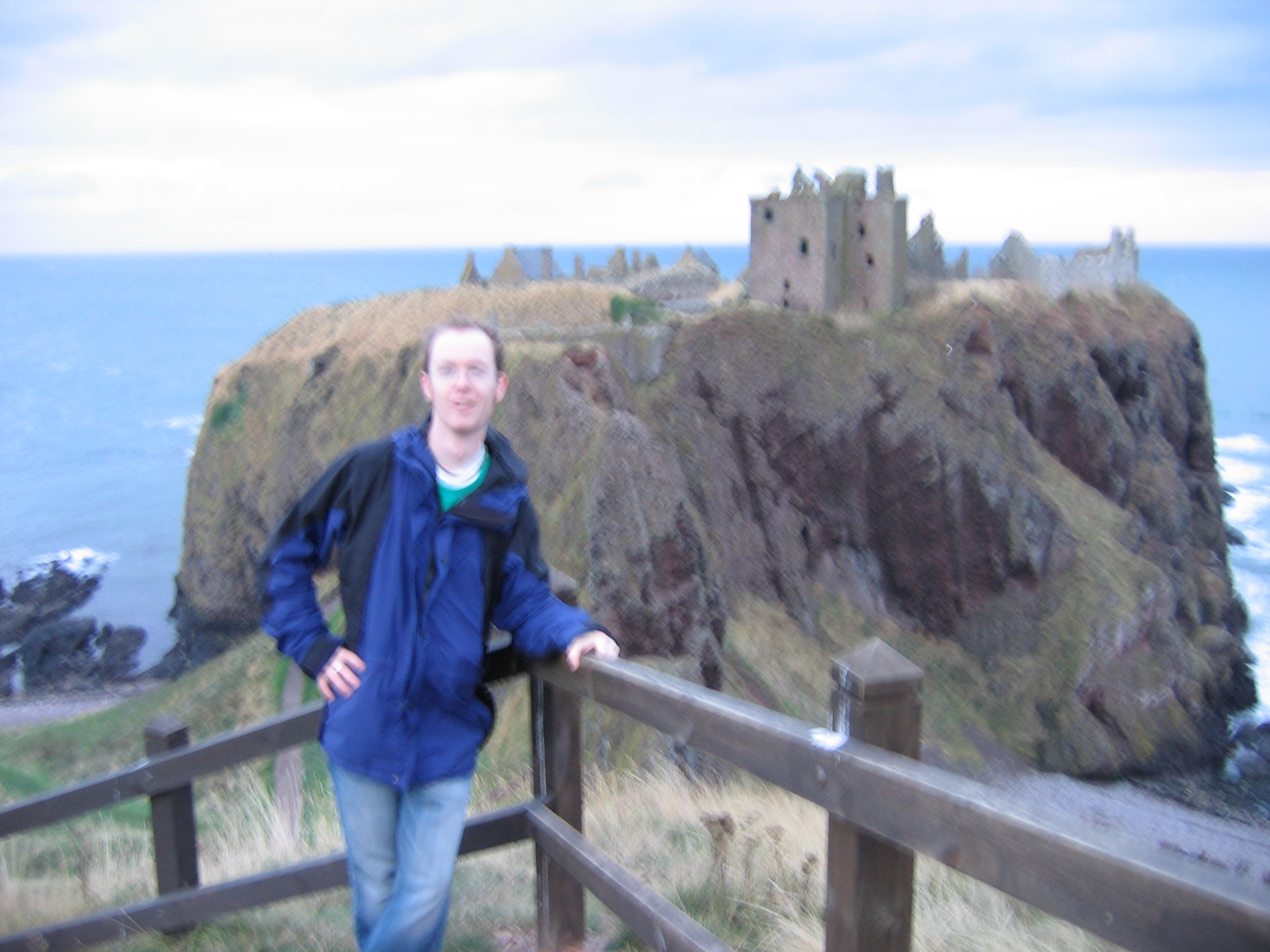 Europe Trip 2005 - Scotland Day 5 (Dunnottar Castle, Dundee: The Scott Boys (Michael, Wayne, & Lee), Betty & Jean))