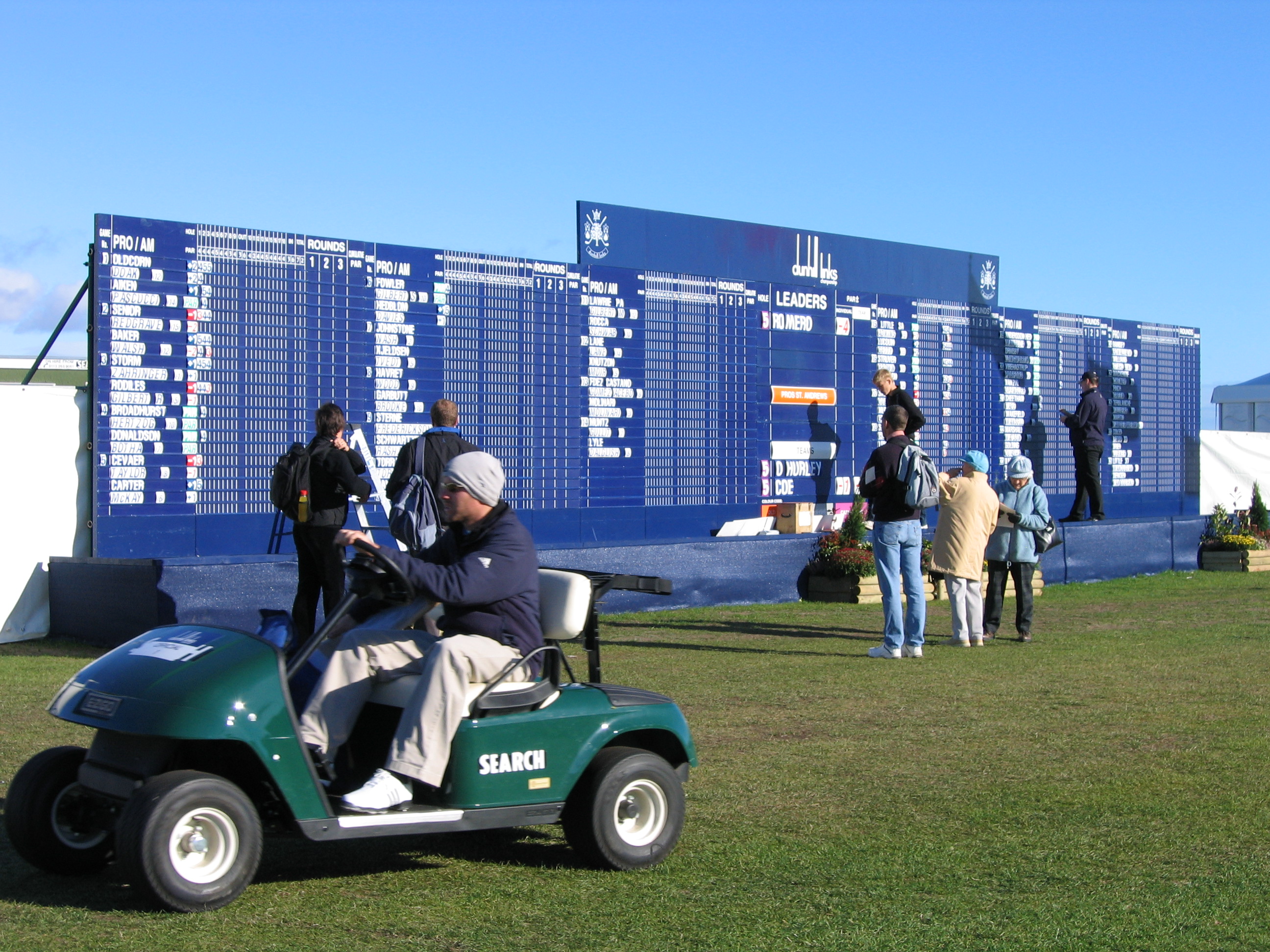 Europe Trip 2005 - Scotland Day 6 (St. Andrews: Old Course, Ahmad Rashad, Dunhill Links, St. Andrews Cathedral)