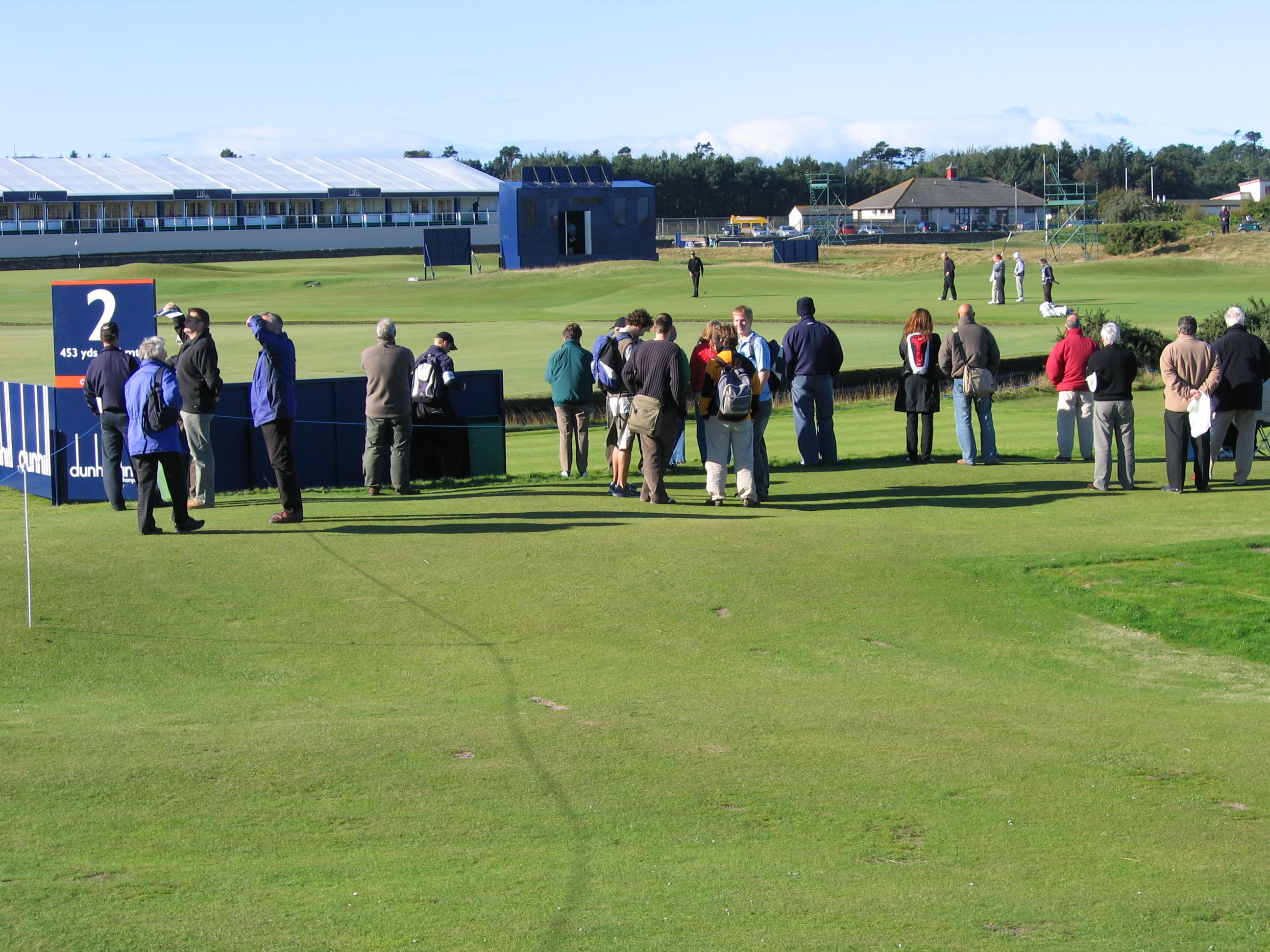 Europe Trip 2005 - Scotland Day 6 (St. Andrews: Old Course, Ahmad Rashad, Dunhill Links, St. Andrews Cathedral)