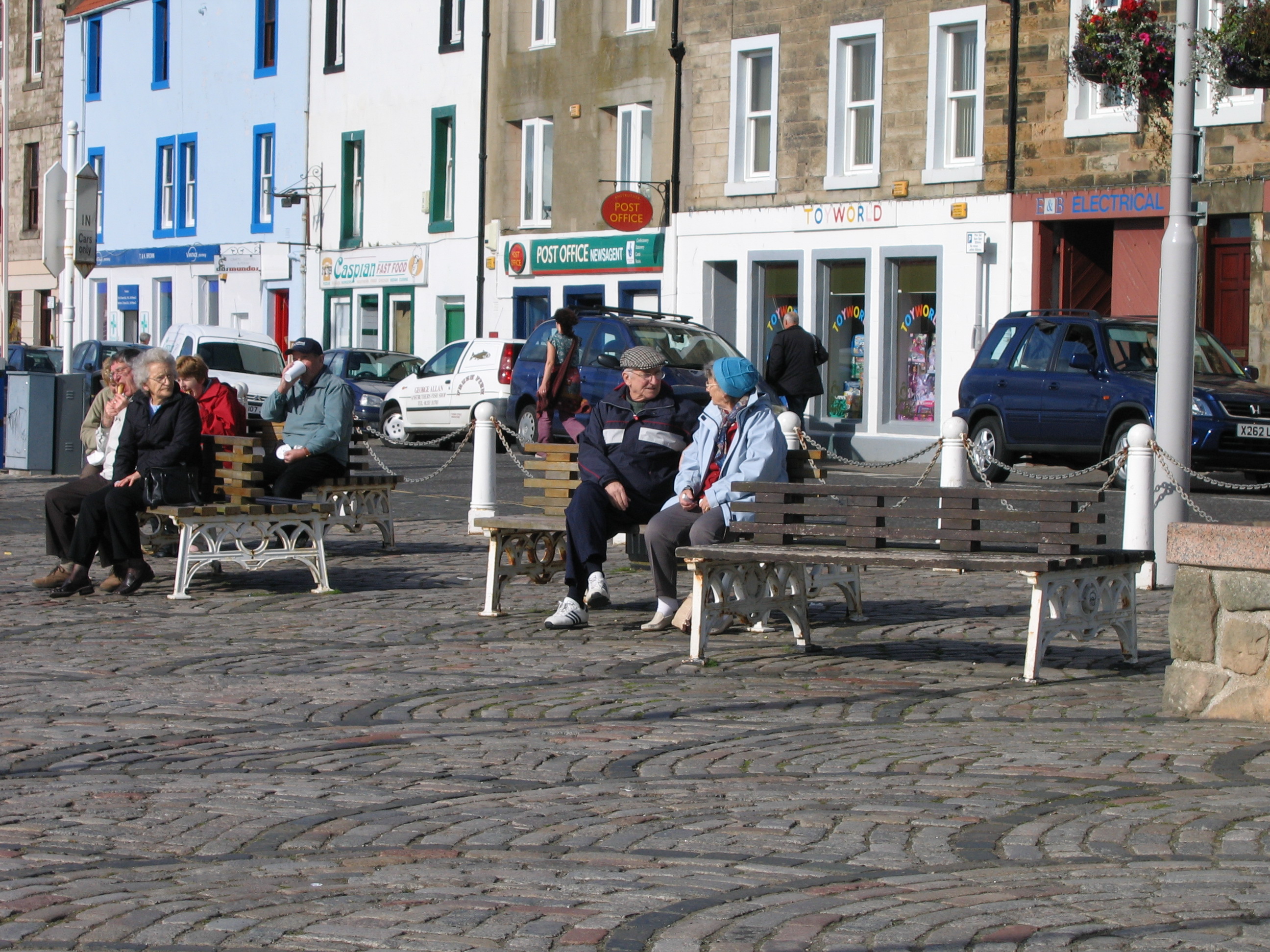 Europe Trip 2005 - Scotland Day 6 (Fish & Chips at the Anstruther Fish Bar, Edinburgh: Edinburgh Castle)