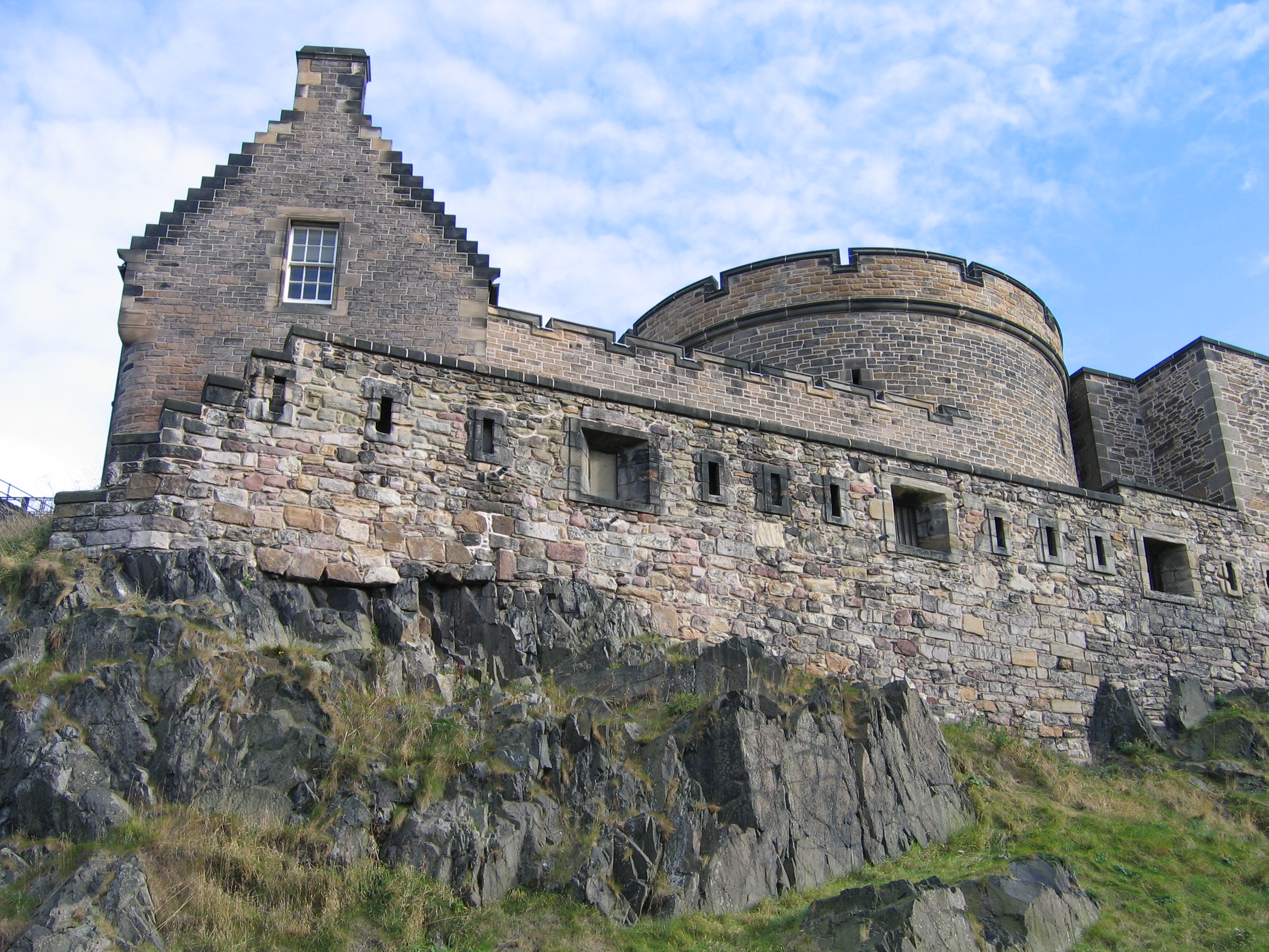 Europe Trip 2005 - Scotland Day 6 (Fish & Chips at the Anstruther Fish Bar, Edinburgh: Edinburgh Castle)