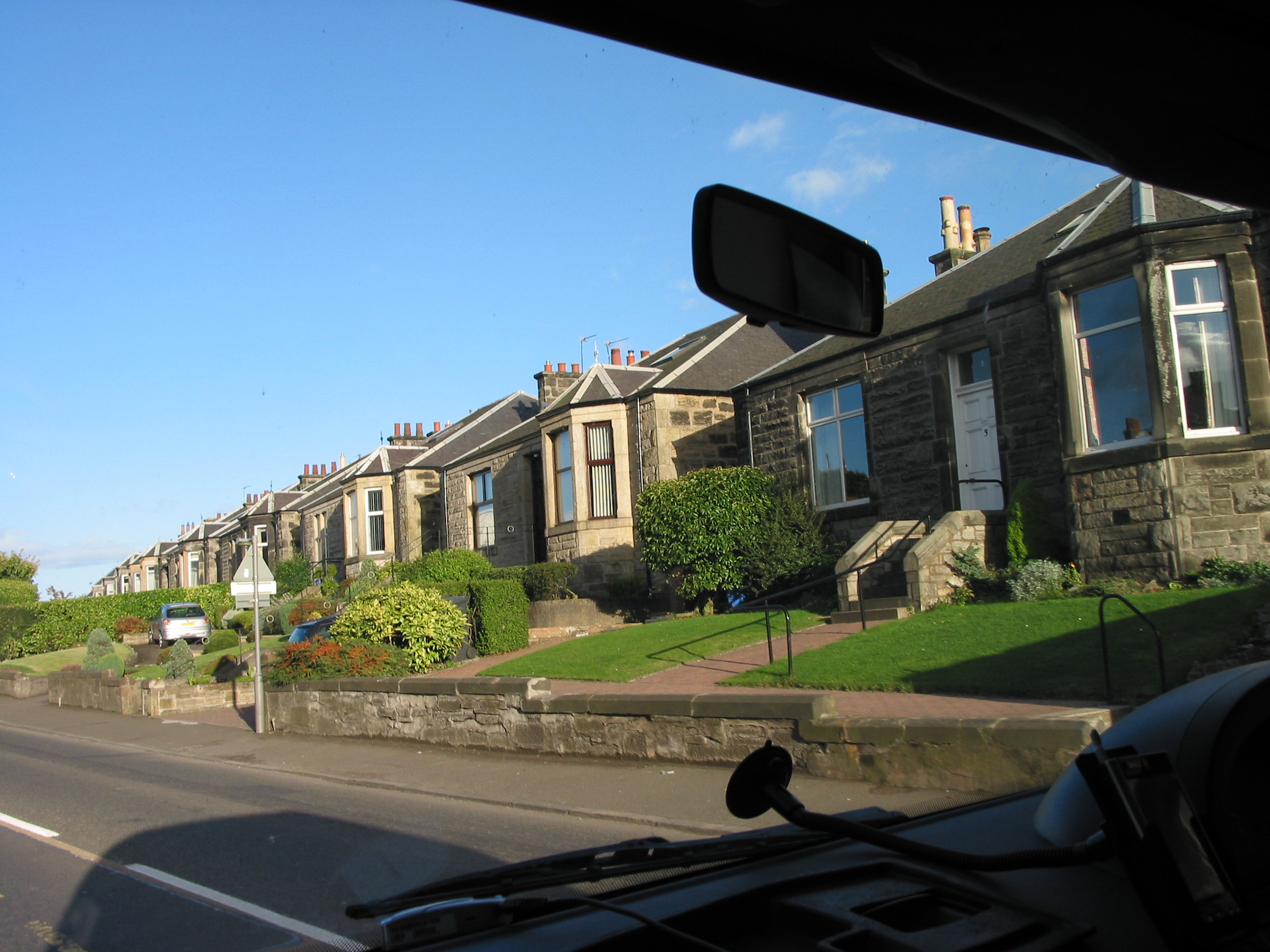 Europe Trip 2005 - Scotland Day 2 (Dunfermline Abbey, Loch Leven Castle, Kirkmichael (The Log Cabin Hotel))