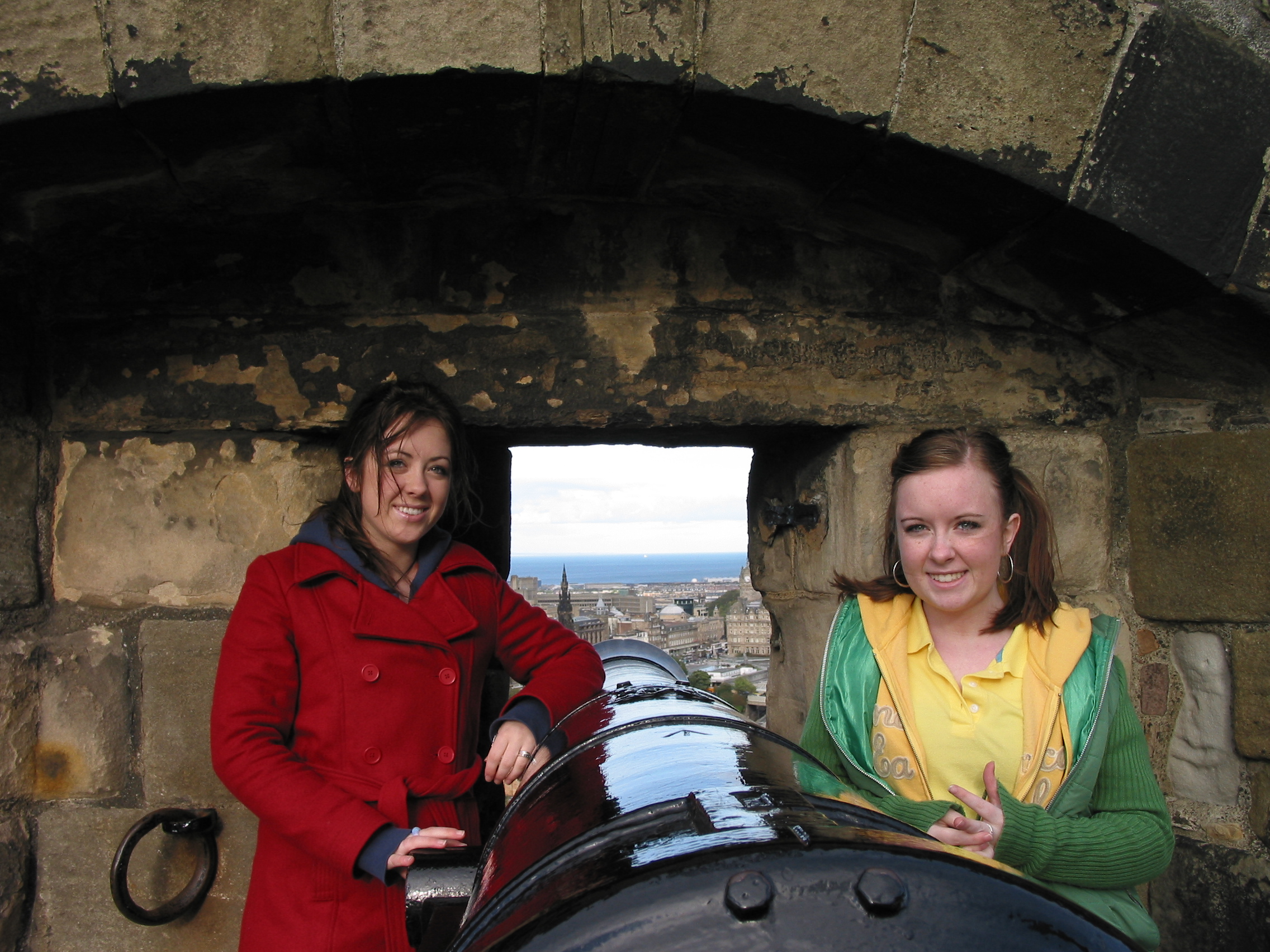 Europe Trip 2005 - Scotland Day 6 (Fish & Chips at the Anstruther Fish Bar, Edinburgh: Edinburgh Castle)