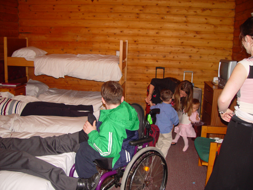 Europe Trip 2005 - Scotland Day 2 (Dunfermline Abbey, Loch Leven Castle, Kirkmichael (The Log Cabin Hotel))