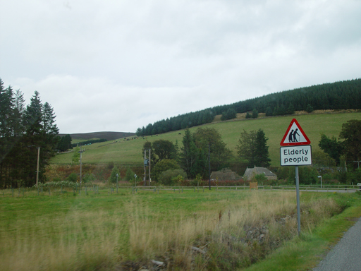 Europe Trip 2005 - Scotland Day 5 (Clunie Lodge (Braemar), Braemar Castle, Glenbuchat Castle, Scottish Highland Cows)