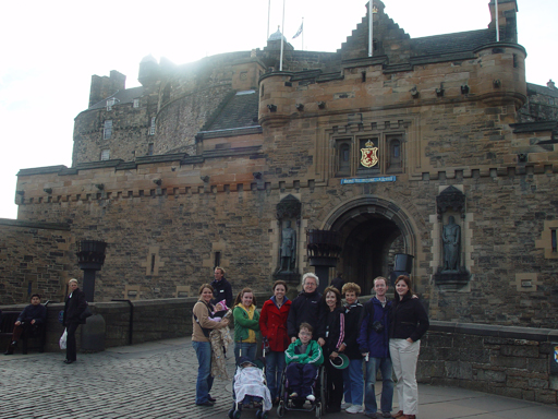 Europe Trip 2005 - Scotland Day 6 (Fish & Chips at the Anstruther Fish Bar, Edinburgh: Edinburgh Castle)