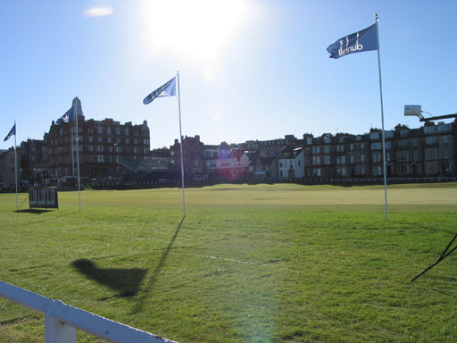 Europe Trip 2005 - Scotland Day 6 (St. Andrews: Old Course, Ahmad Rashad, Dunhill Links, St. Andrews Cathedral)