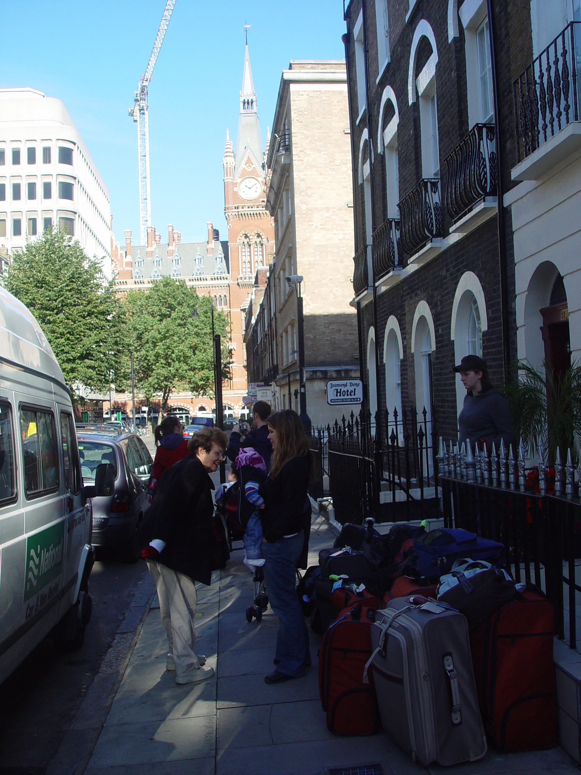 Europe Trip 2005 - England (London - The Globe, Tower Bridge, King's Cross, Channel Tunnel)