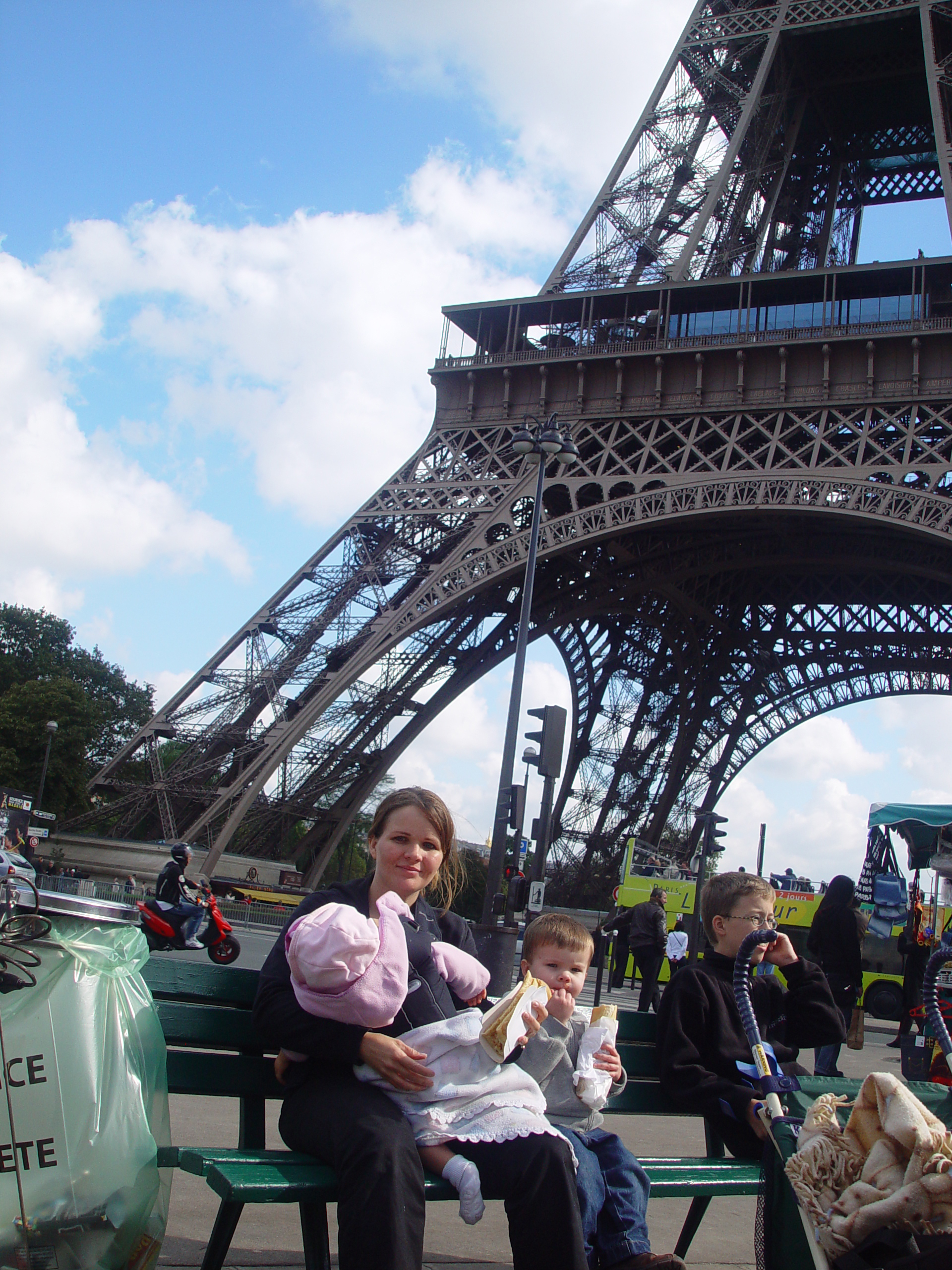 Europe Trip 2005 - France (Paris - The Eiffel Tower, Carousel, Crepes)