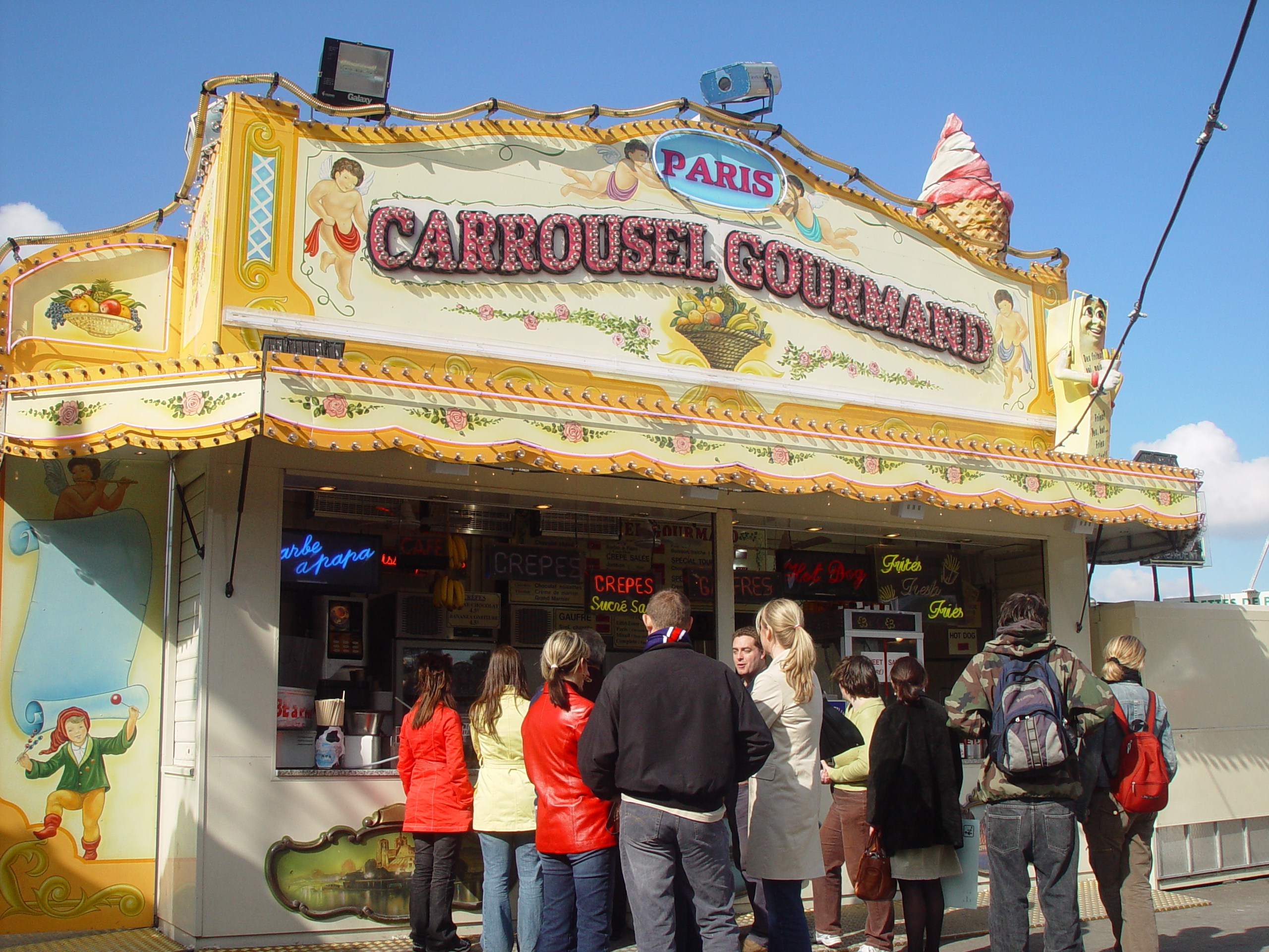 Europe Trip 2005 - France (Paris - The Eiffel Tower, Carousel, Crepes)