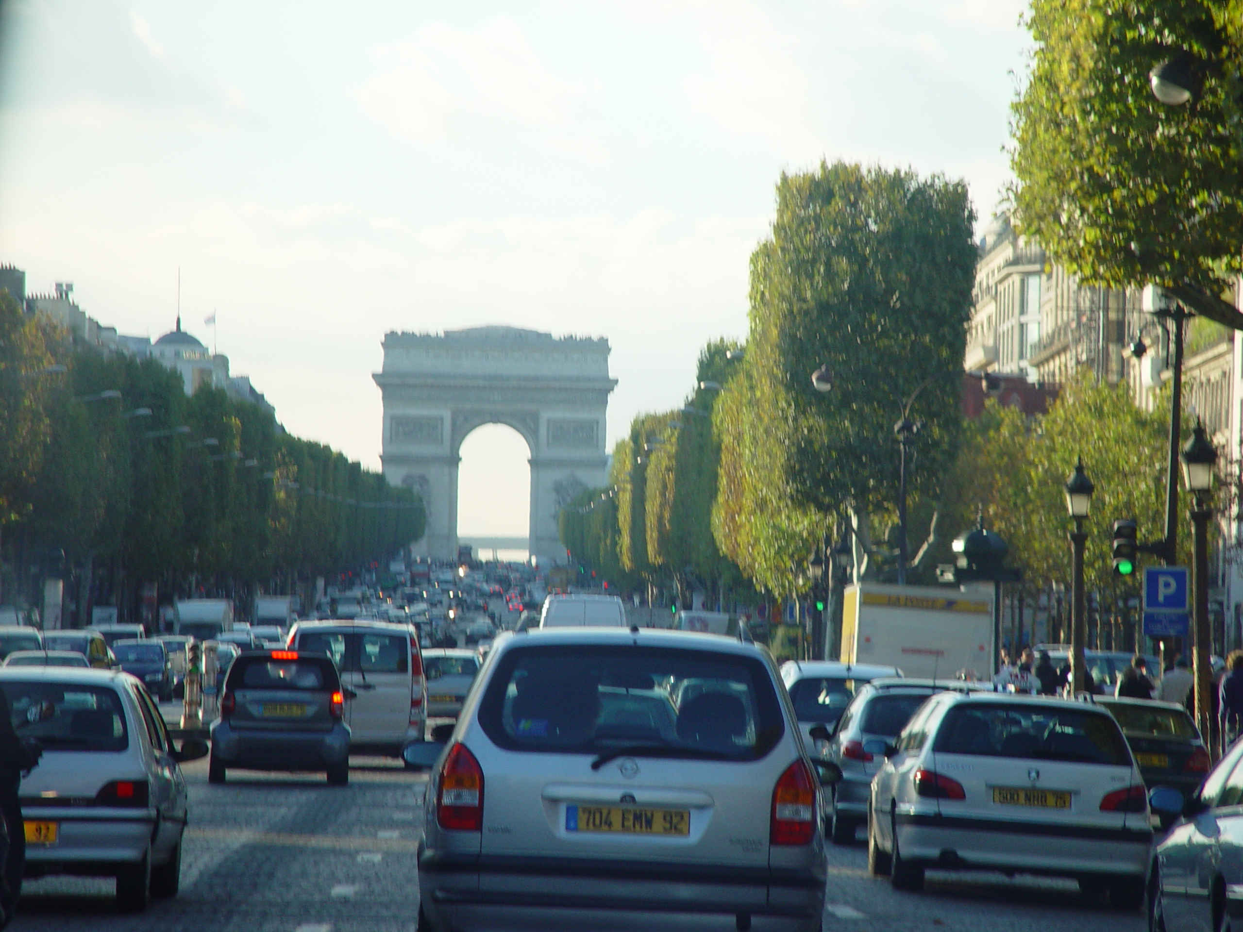 Europe Trip 2005 - France (Paris - Arc de Triomphe, Basilica of the Sacre Coeur, Indian Food)