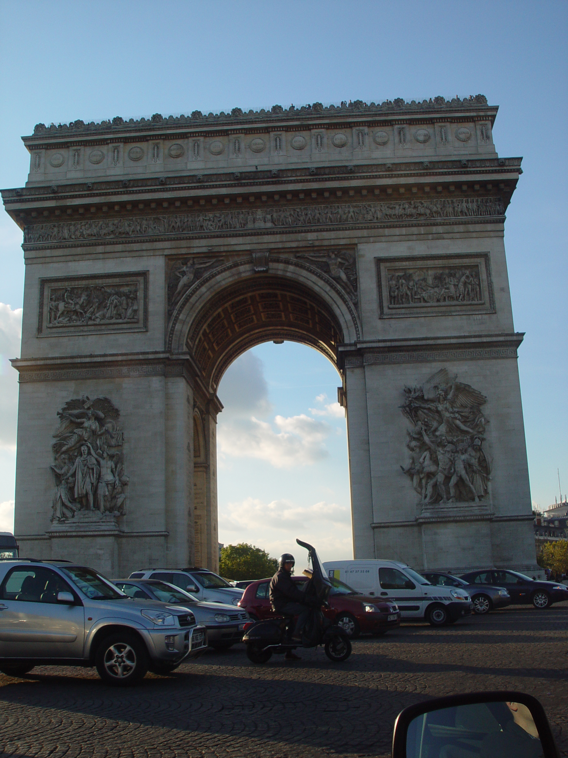 Europe Trip 2005 - France (Paris - Arc de Triomphe, Basilica of the Sacre Coeur, Indian Food)