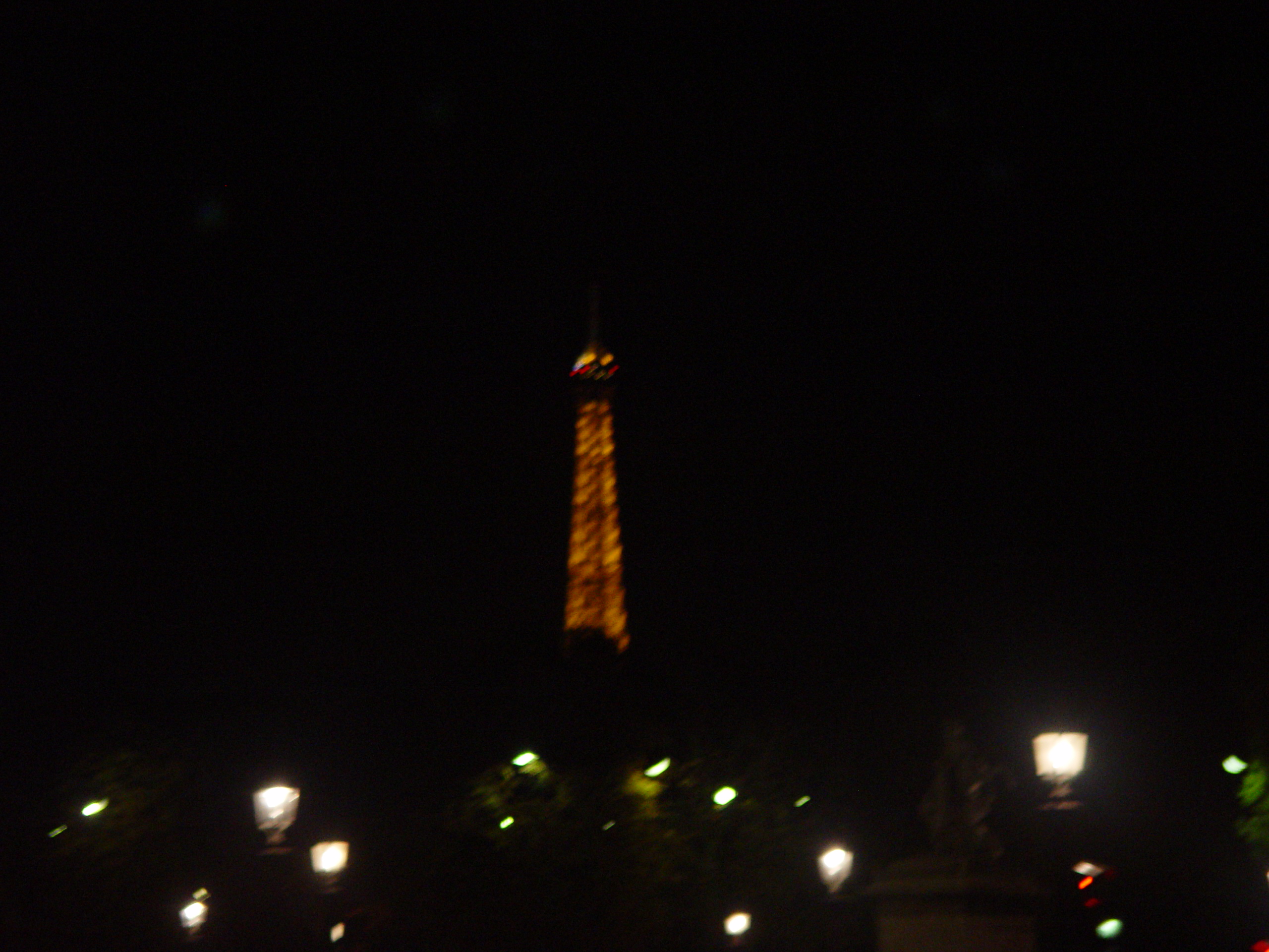 Europe Trip 2005 - France (Paris - The Eiffel Tower at Night, Night Cruise on the River Seine, Drive to Switzerland)