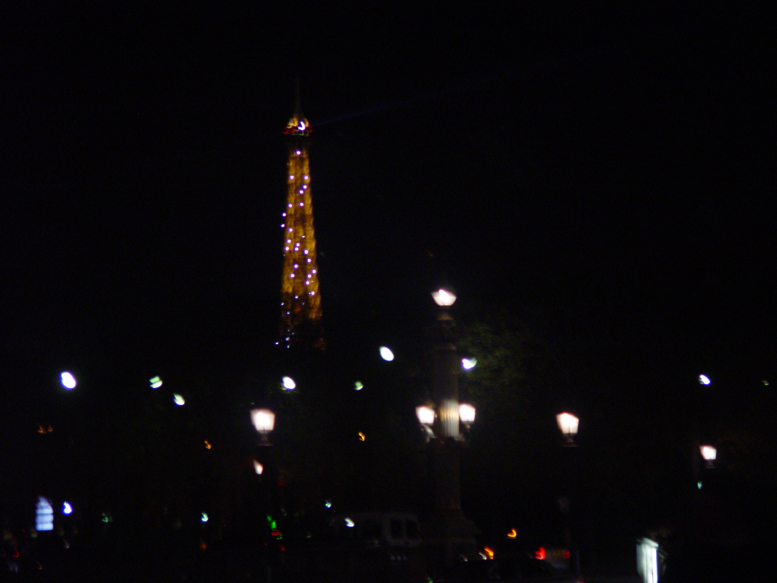 Europe Trip 2005 - France (Paris - The Eiffel Tower at Night, Night Cruise on the River Seine, Drive to Switzerland)