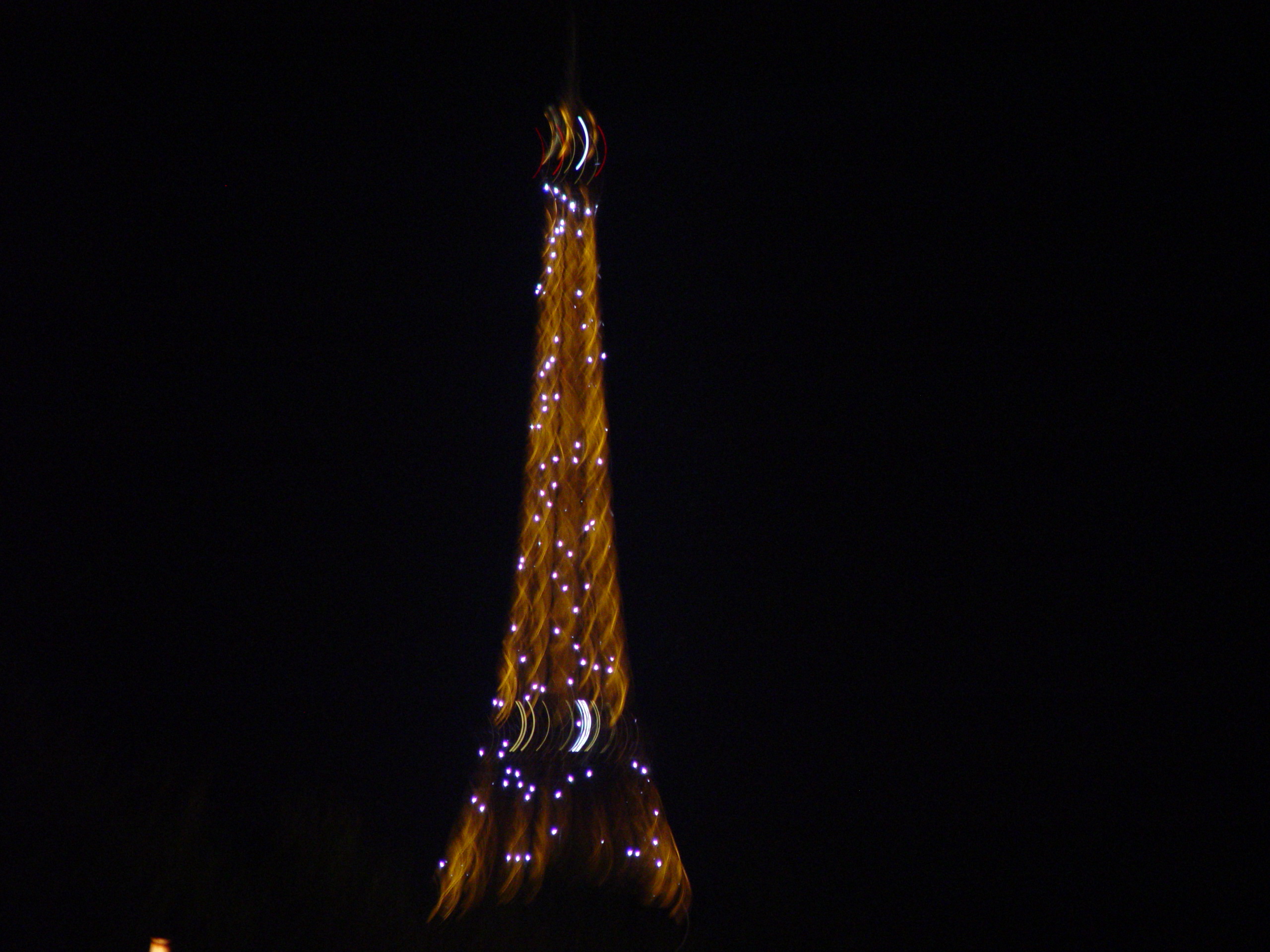 Europe Trip 2005 - France (Paris - The Eiffel Tower at Night, Night Cruise on the River Seine, Drive to Switzerland)