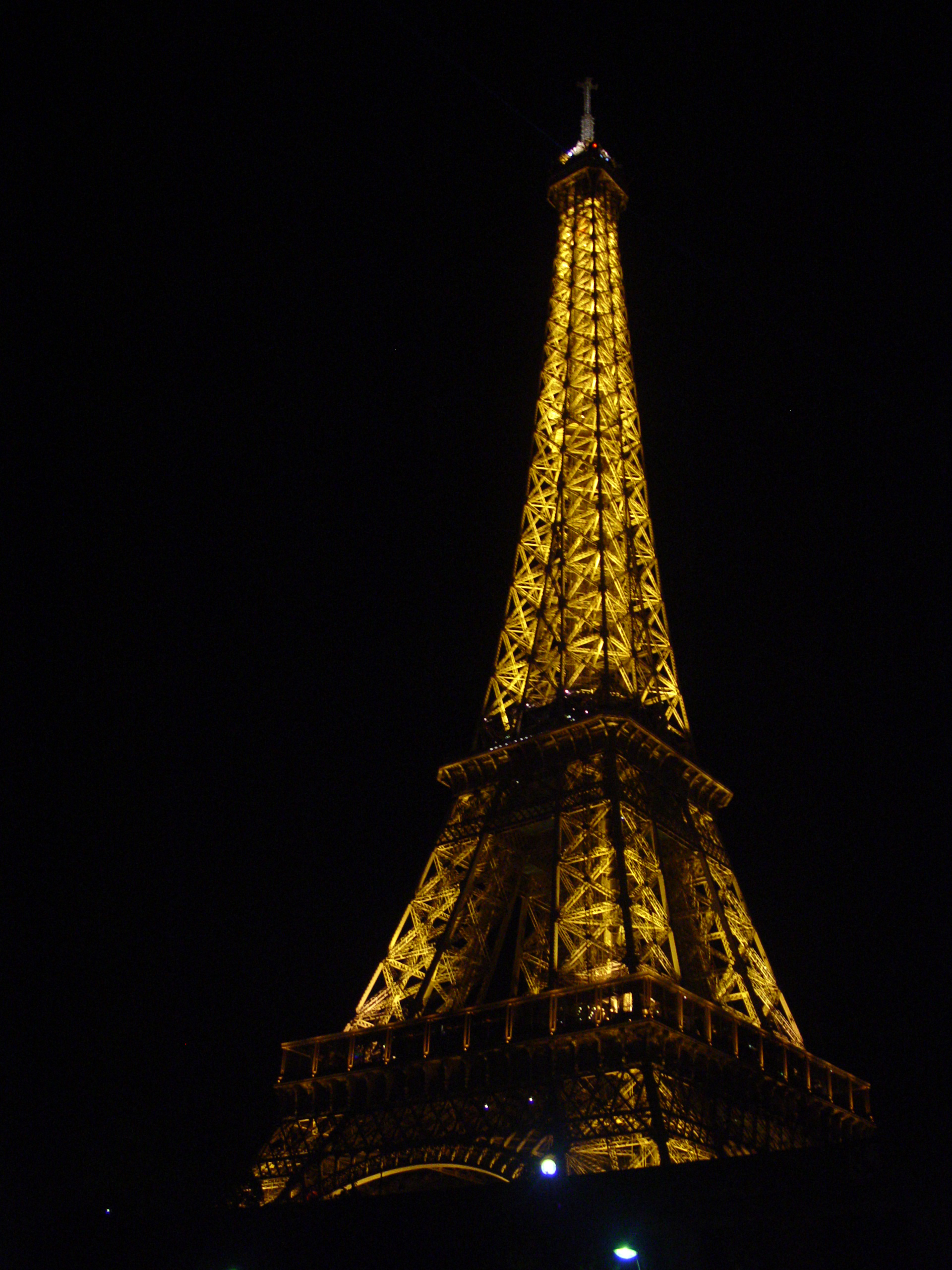 Europe Trip 2005 - France (Paris - The Eiffel Tower at Night, Night Cruise on the River Seine, Drive to Switzerland)