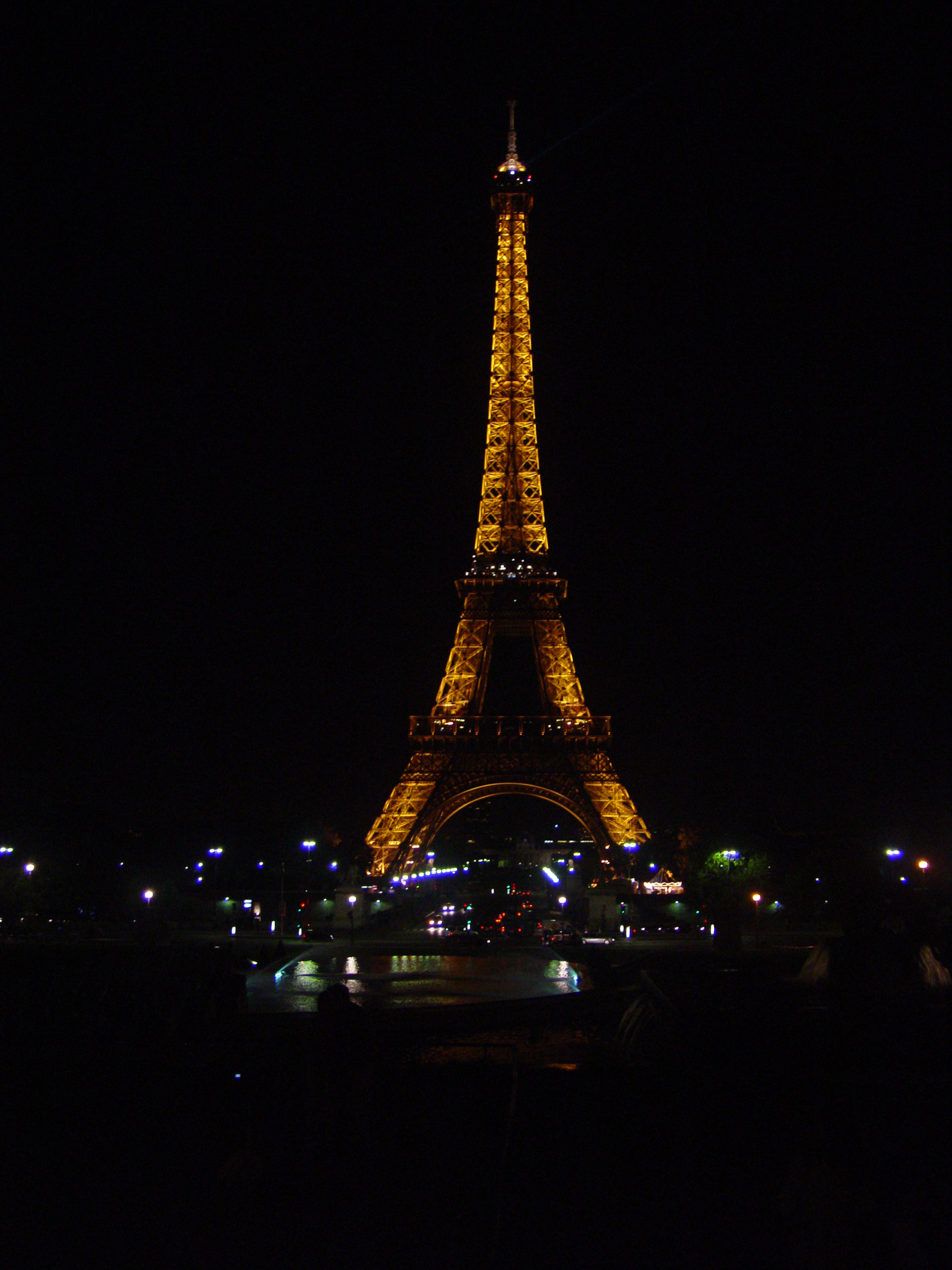 Europe Trip 2005 - France (Paris - The Eiffel Tower at Night, Night Cruise on the River Seine, Drive to Switzerland)