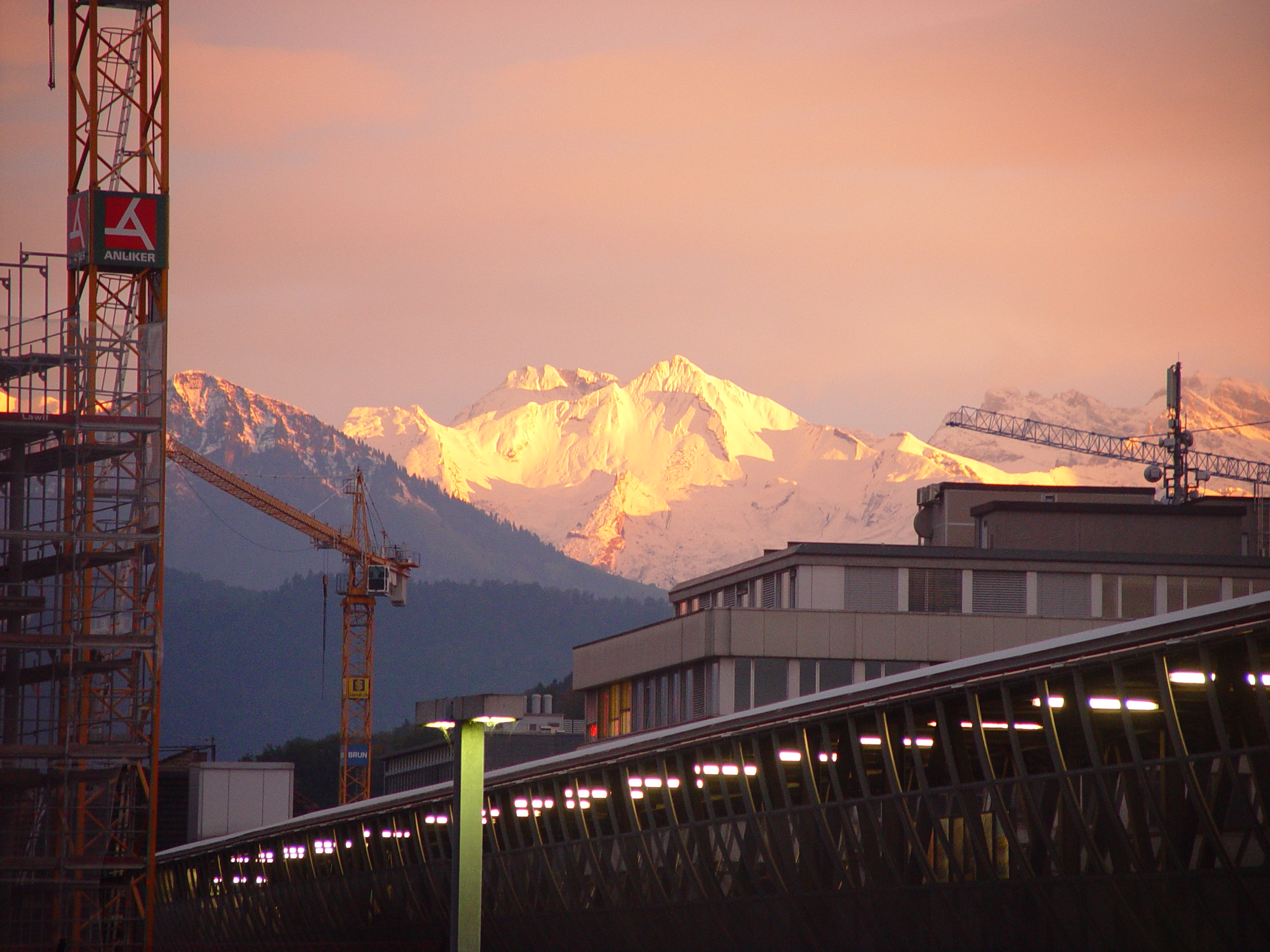 Europe Trip 2005 - Switzerland (Lucerne - View of The Alps, Wiener Schnitzel, Yodeling, Alphorns)