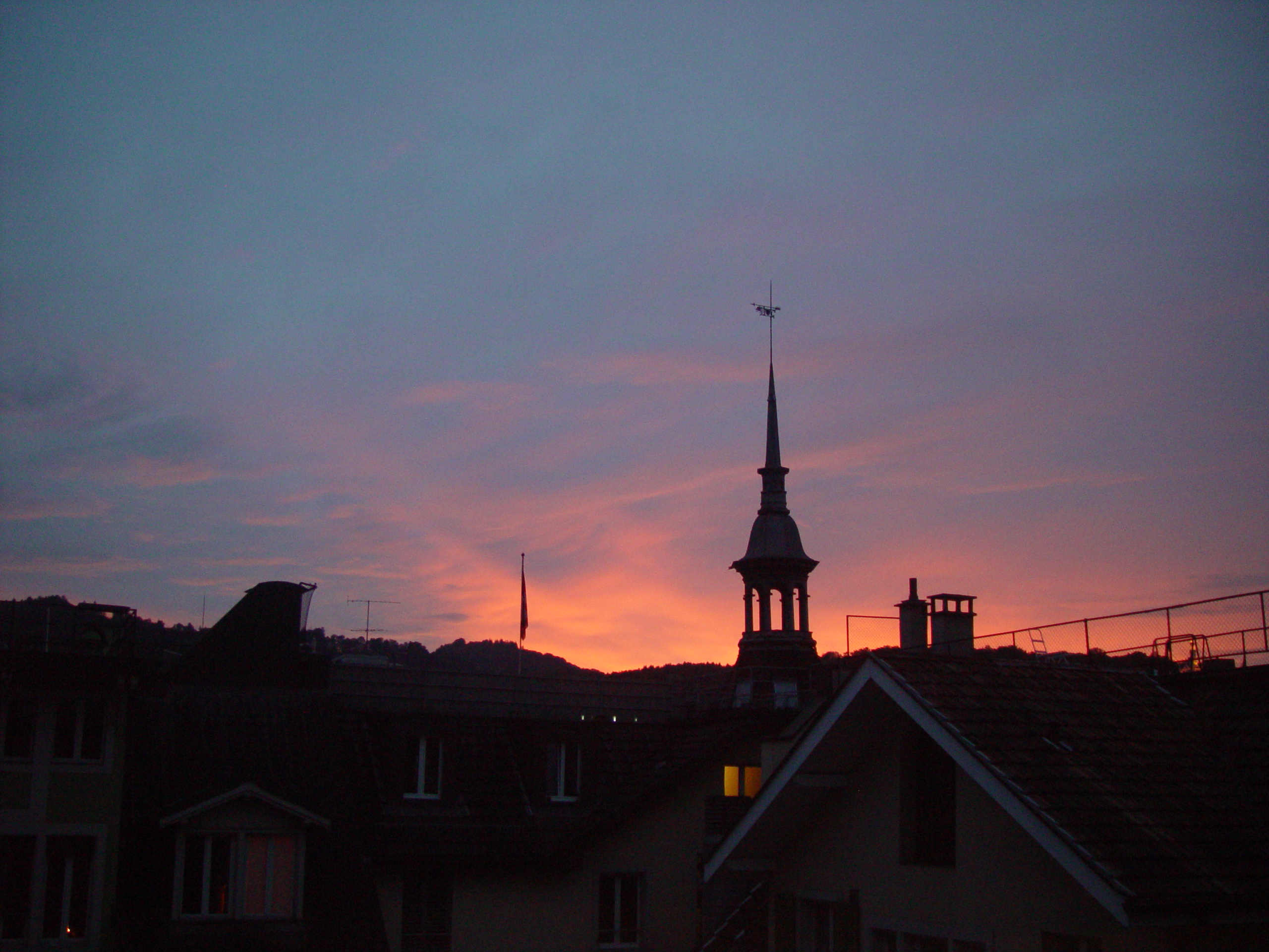 Europe Trip 2005 - Switzerland (Lucerne - View of The Alps, Wiener Schnitzel, Yodeling, Alphorns)