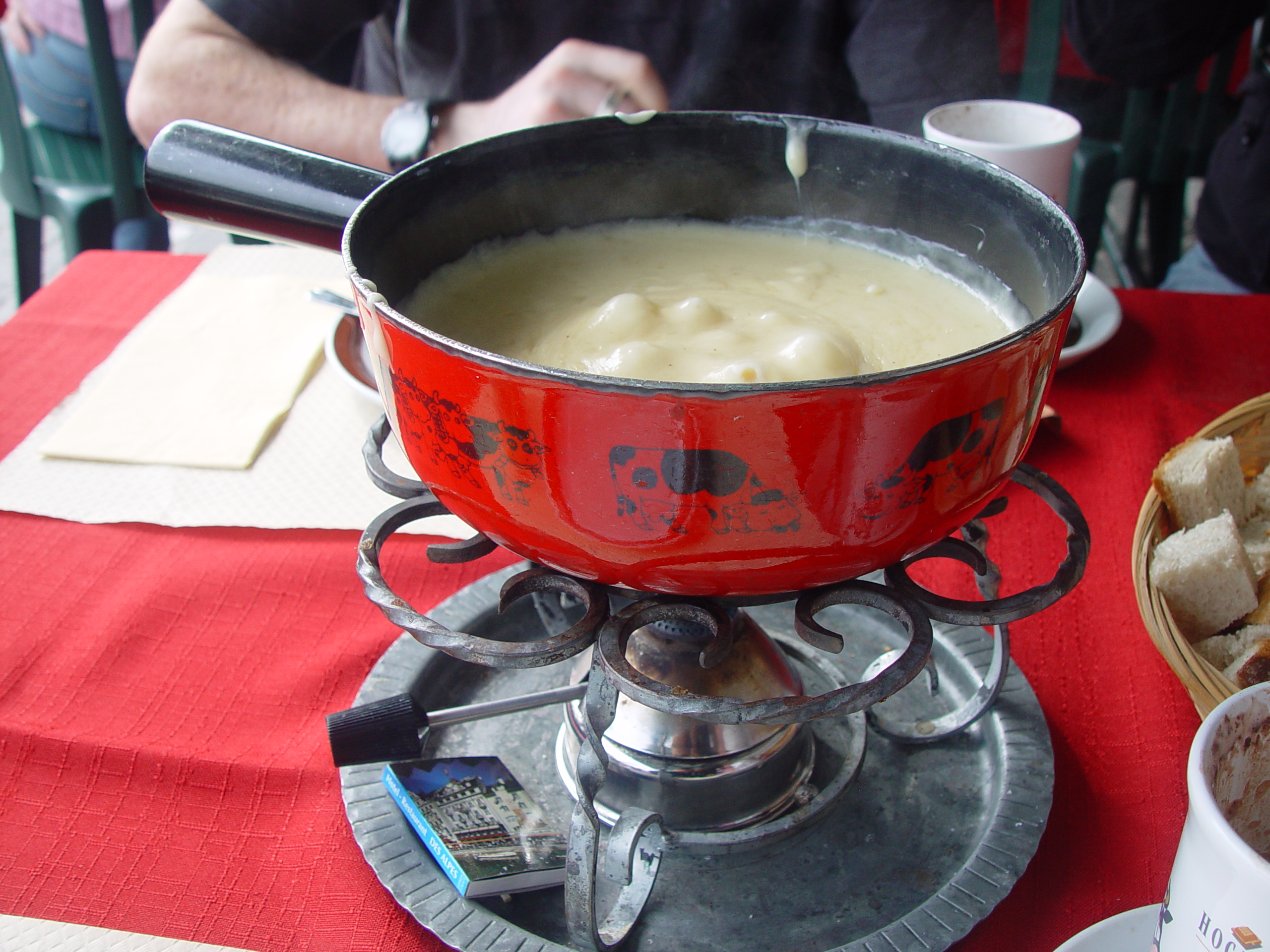 Europe Trip 2005 - Switzerland (Lucerne - The Lion Monument, Swiss Fondue, Scary Masks)