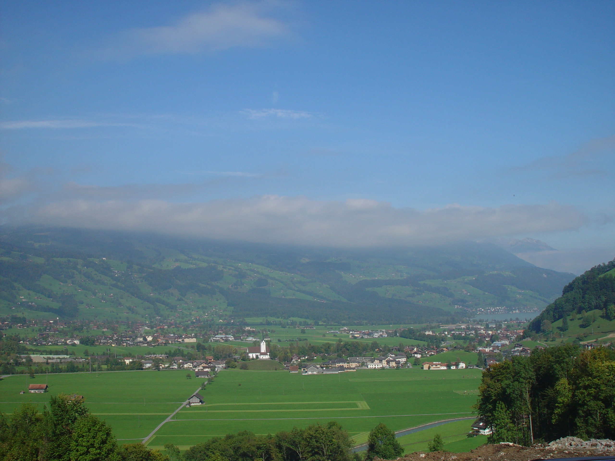 Europe Trip 2005 - Switzerland (Driving into the Alps)