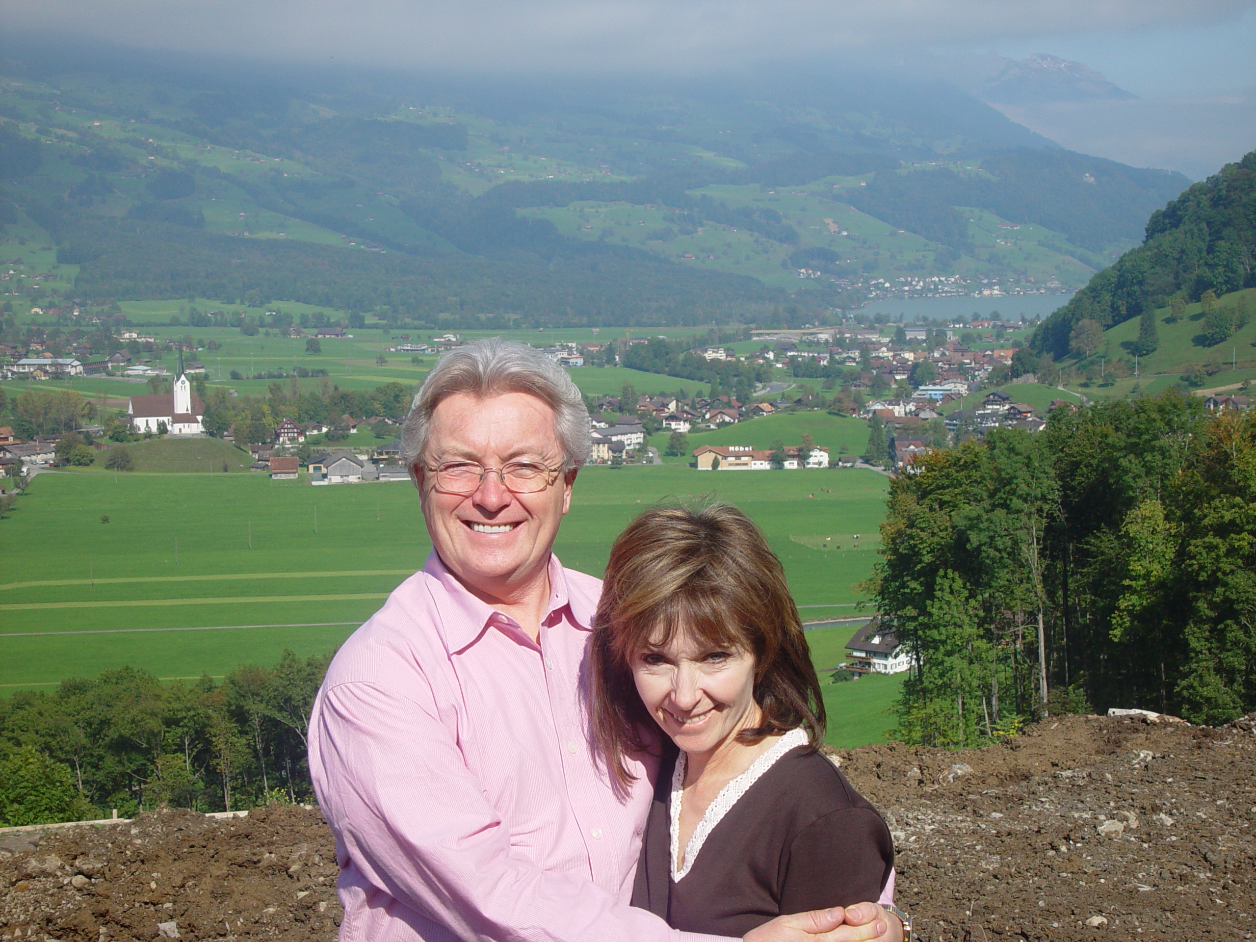 Europe Trip 2005 - Switzerland (Driving into the Alps)