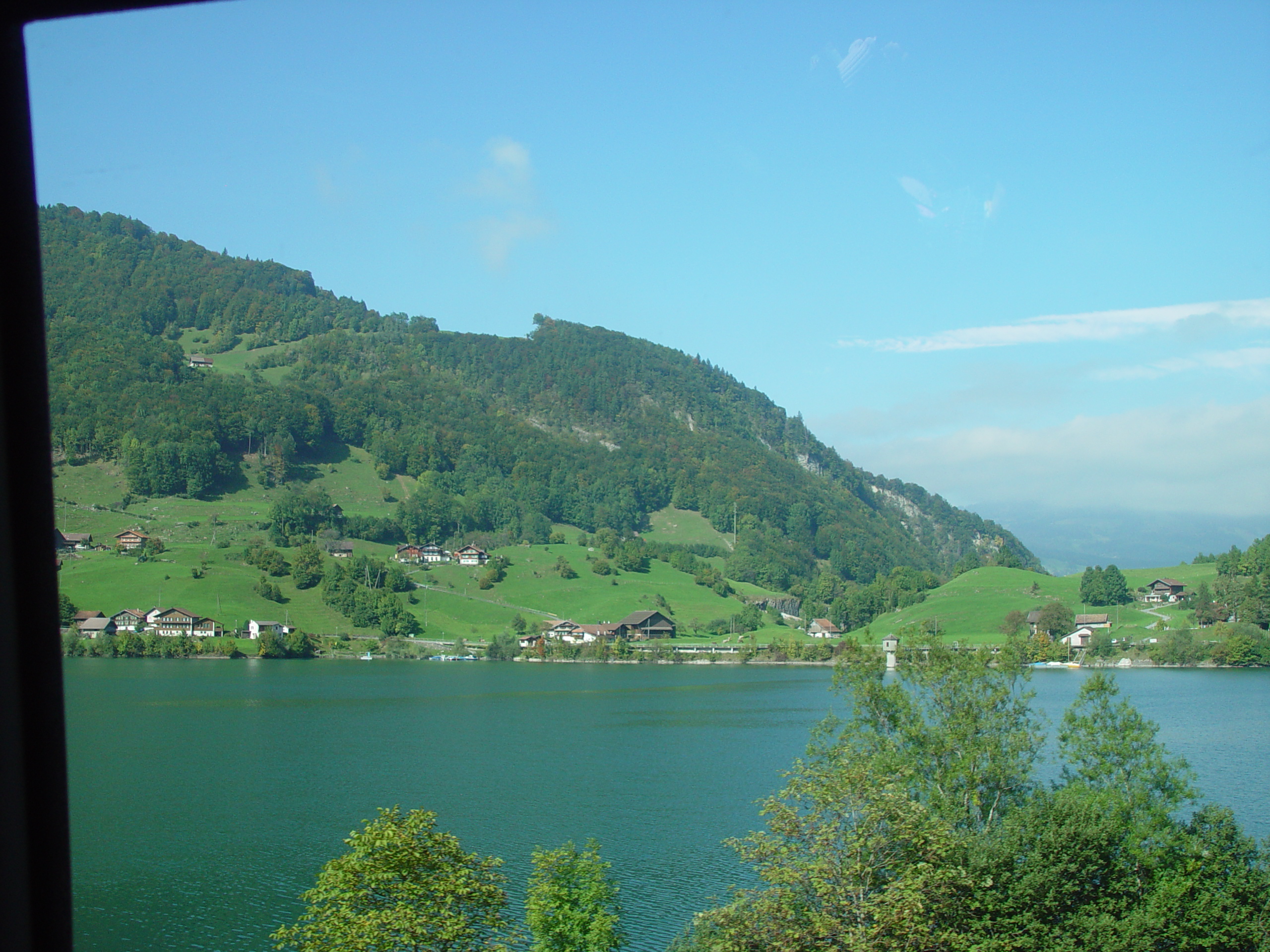 Europe Trip 2005 - Switzerland (Driving into the Alps)