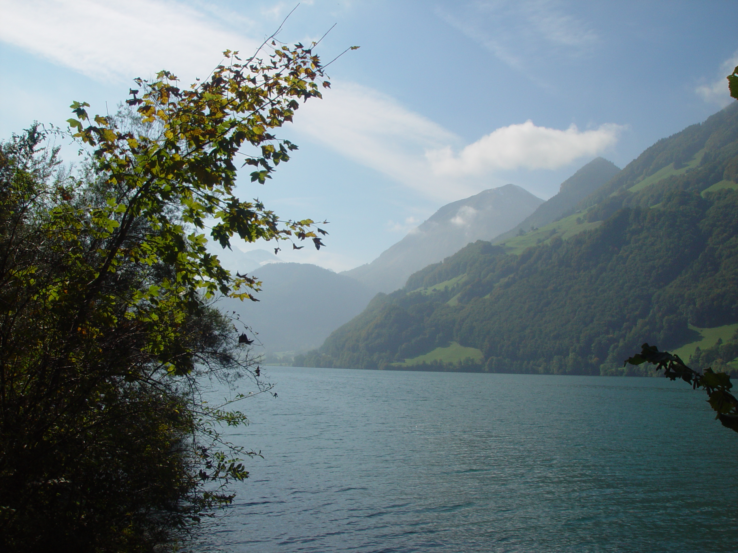 Europe Trip 2005 - Switzerland (Driving into the Alps)