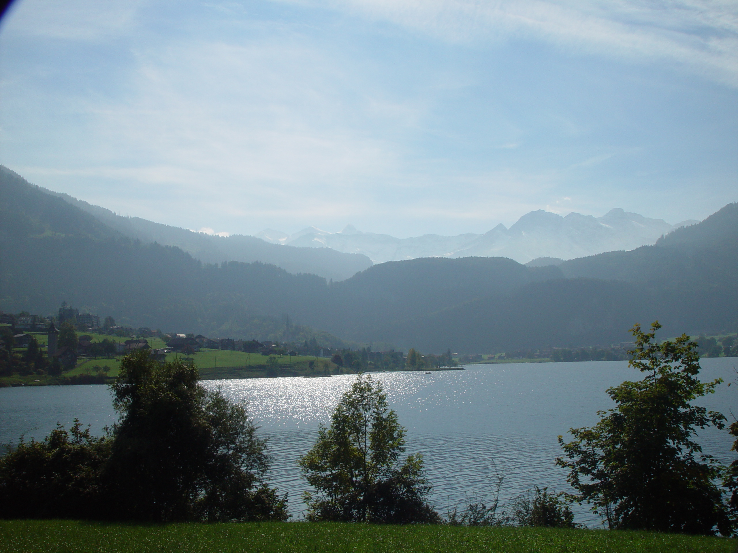 Europe Trip 2005 - Switzerland (Driving into the Alps)