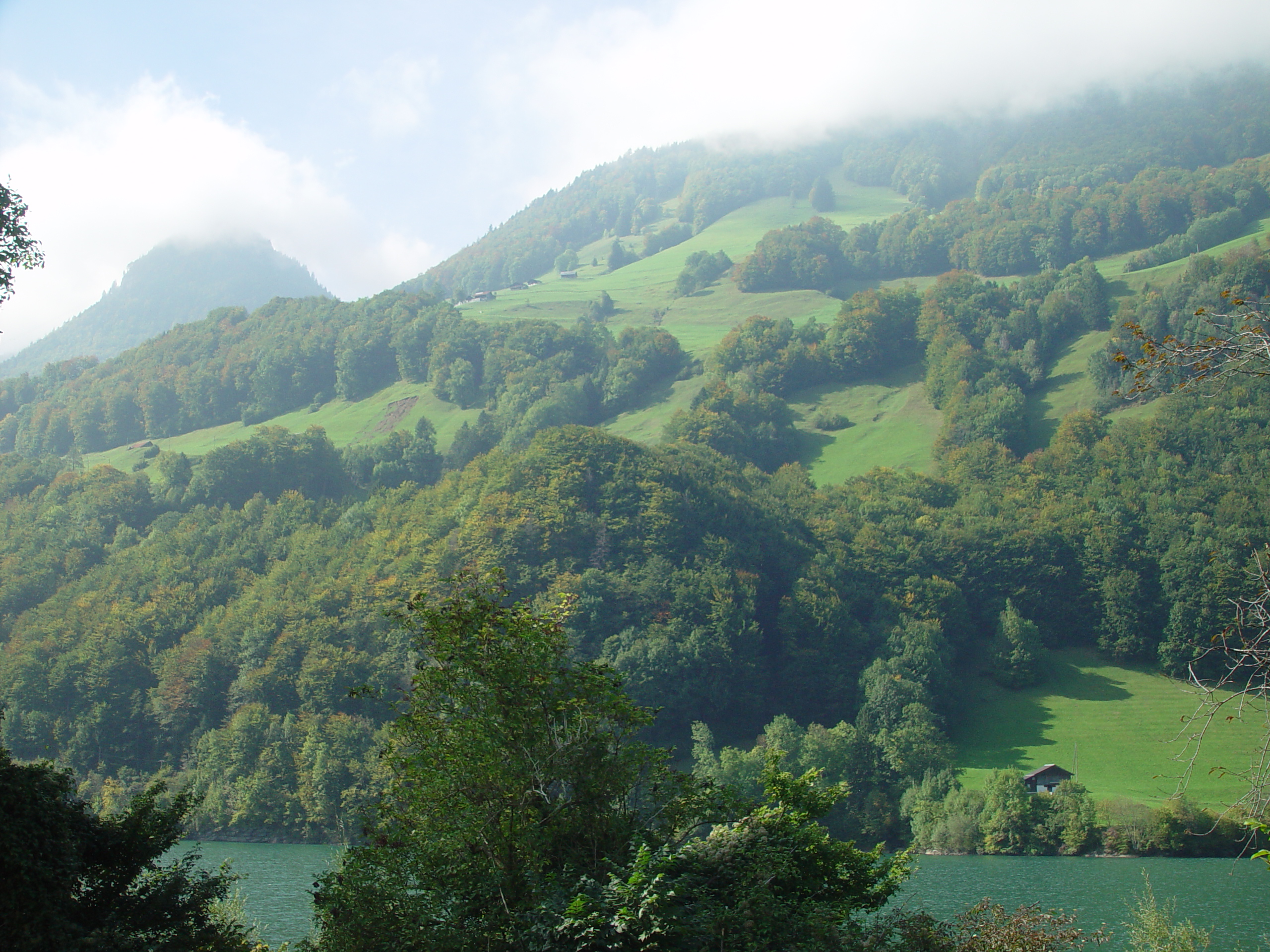 Europe Trip 2005 - Switzerland (Driving into the Alps)