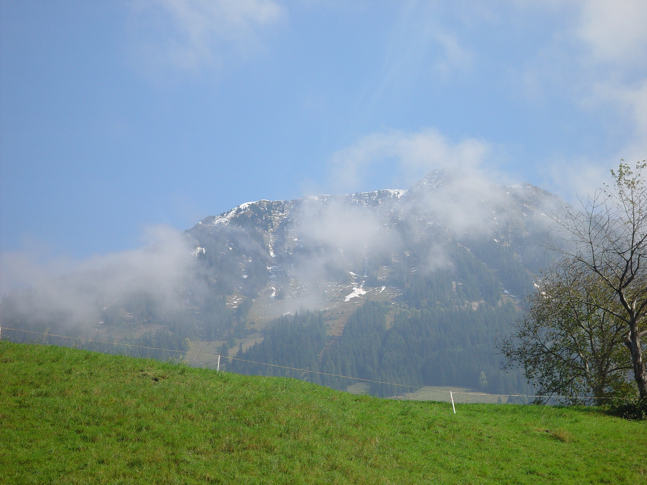 Europe Trip 2005 - Switzerland (Driving into the Alps)