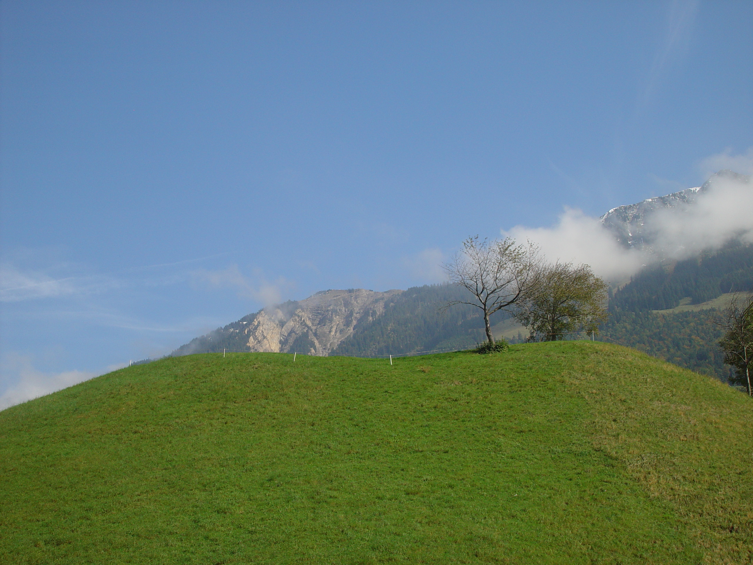 Europe Trip 2005 - Switzerland (Driving into the Alps)