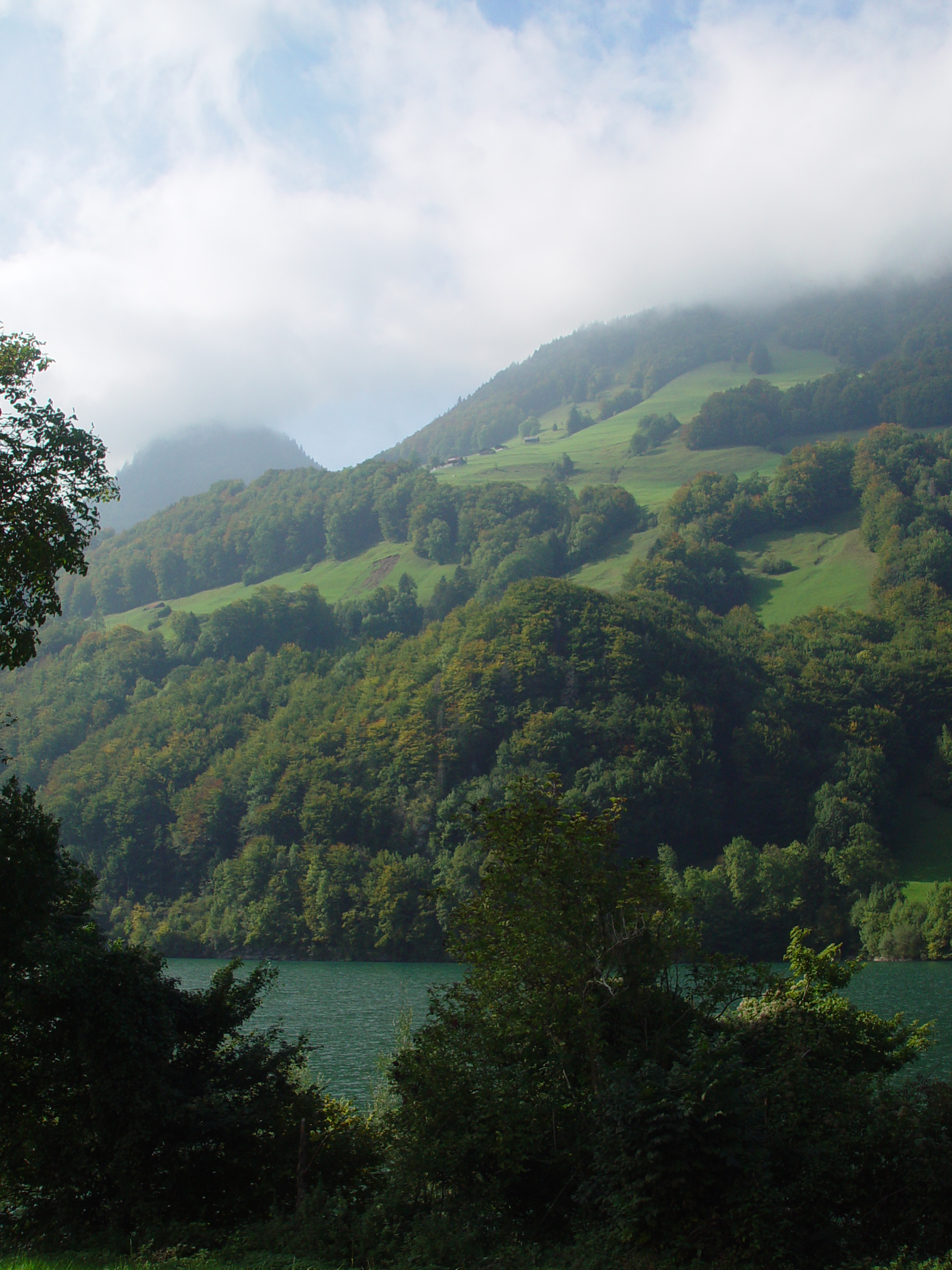 Europe Trip 2005 - Switzerland (Driving into the Alps)