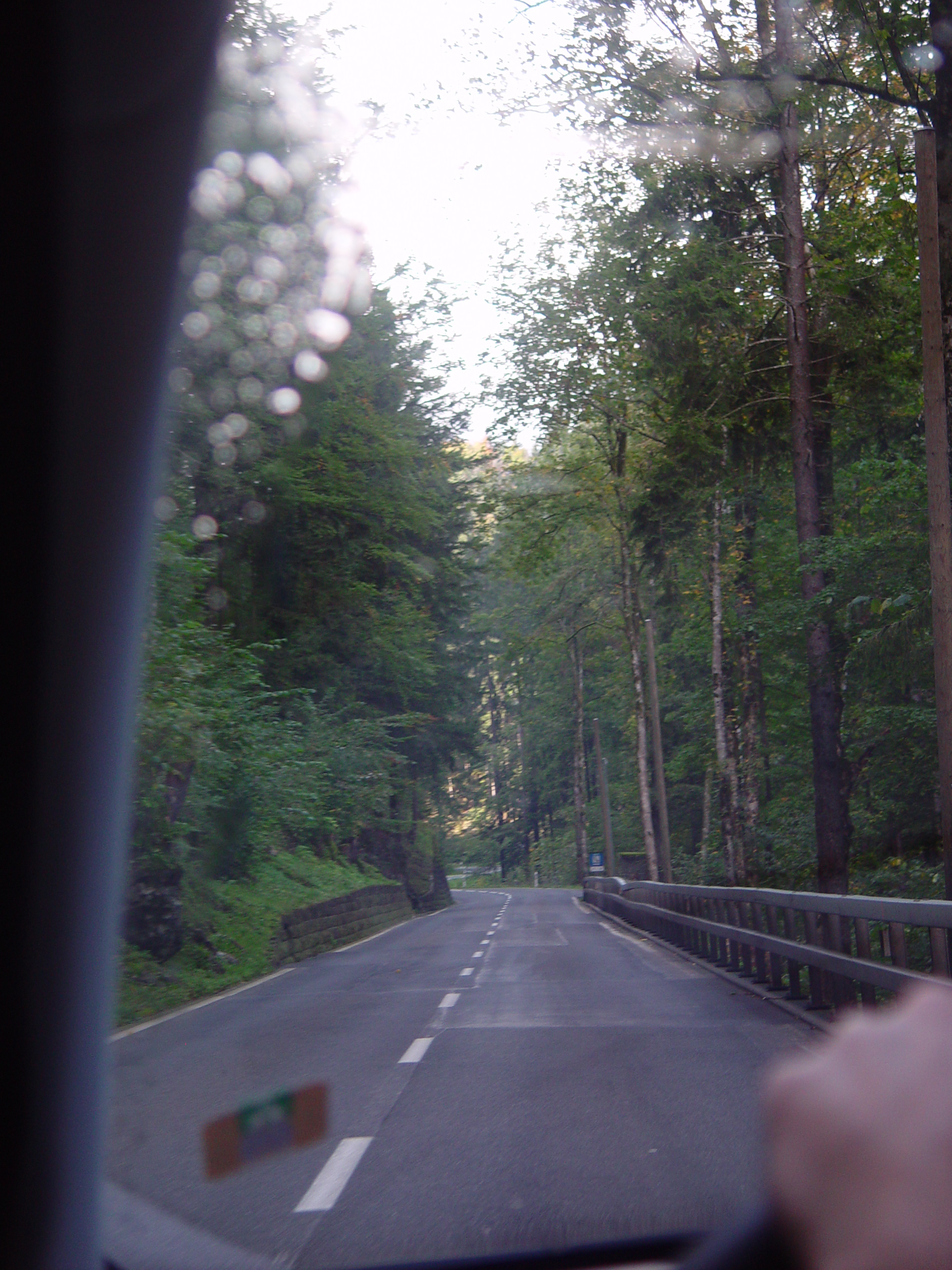 Europe Trip 2005 - Switzerland (Driving into the Alps)